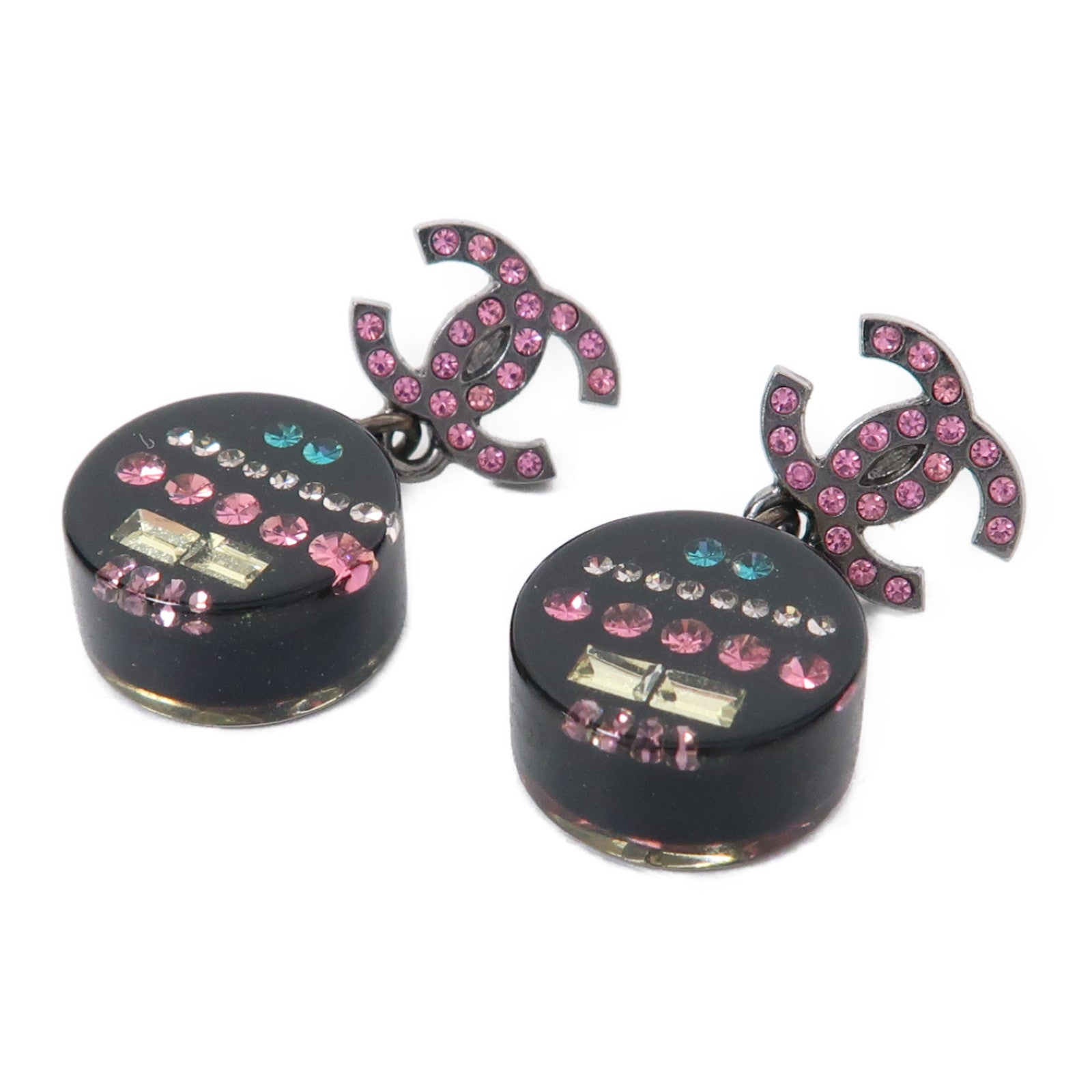 CHANEL PVC Earrings耳環黑色