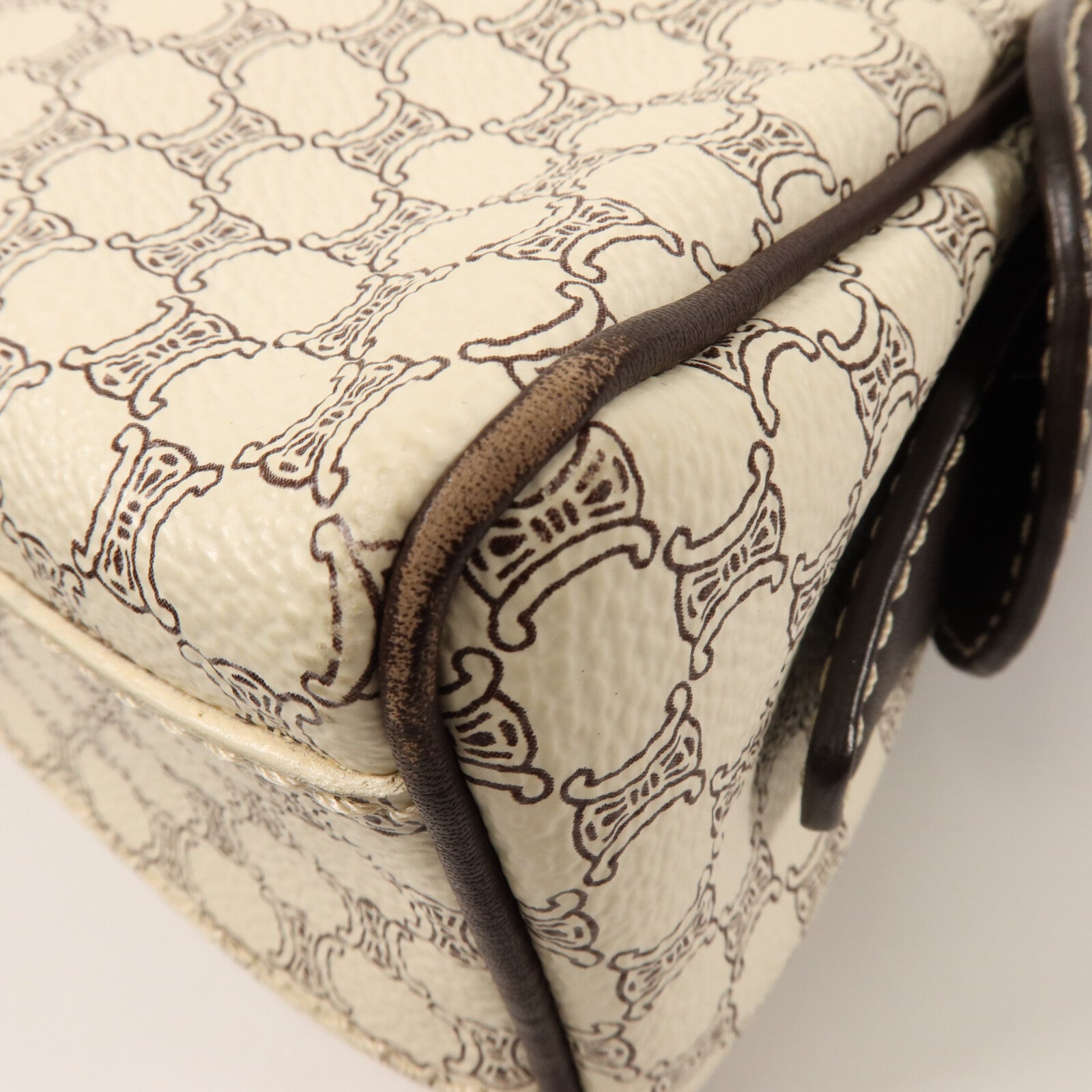 CELINE 塗層帆布Vintage Shoudler Bag肩背袋