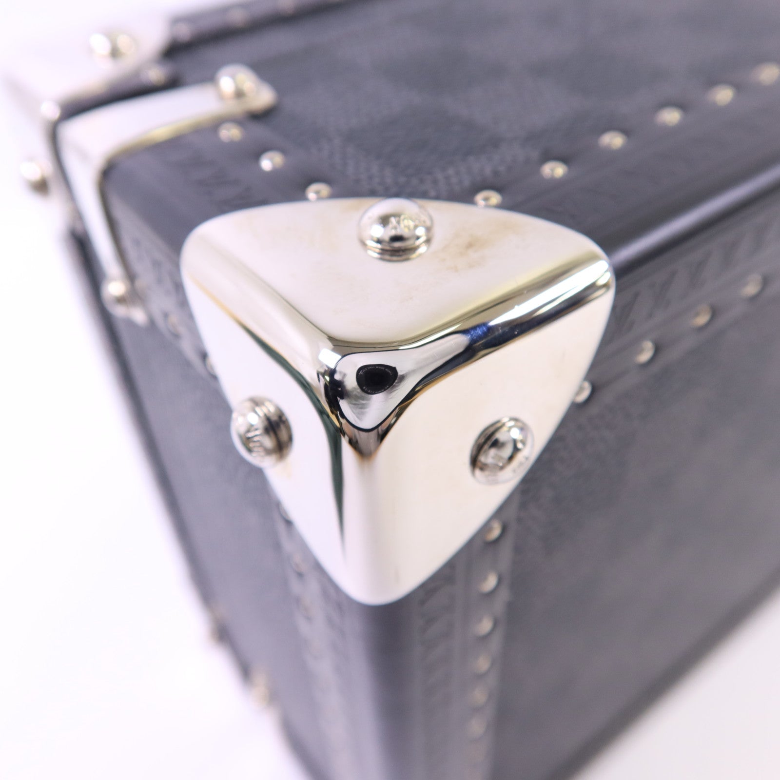 LOUIS VUITTON Damier Graphite Coffret 8 Montres銀扣手錶收納盒