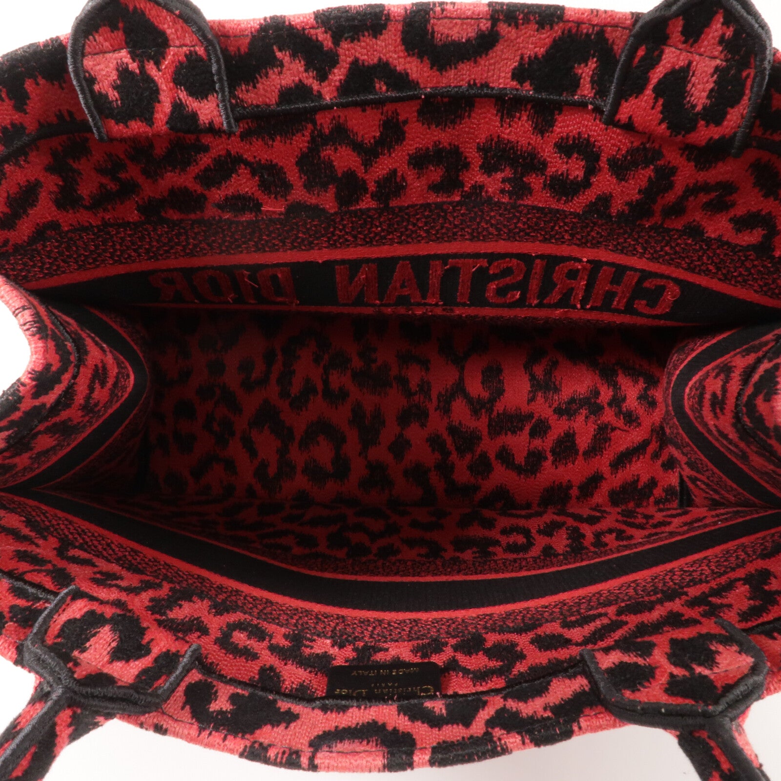 Dior 帆布Mizza Book Tote Medium手挽袋