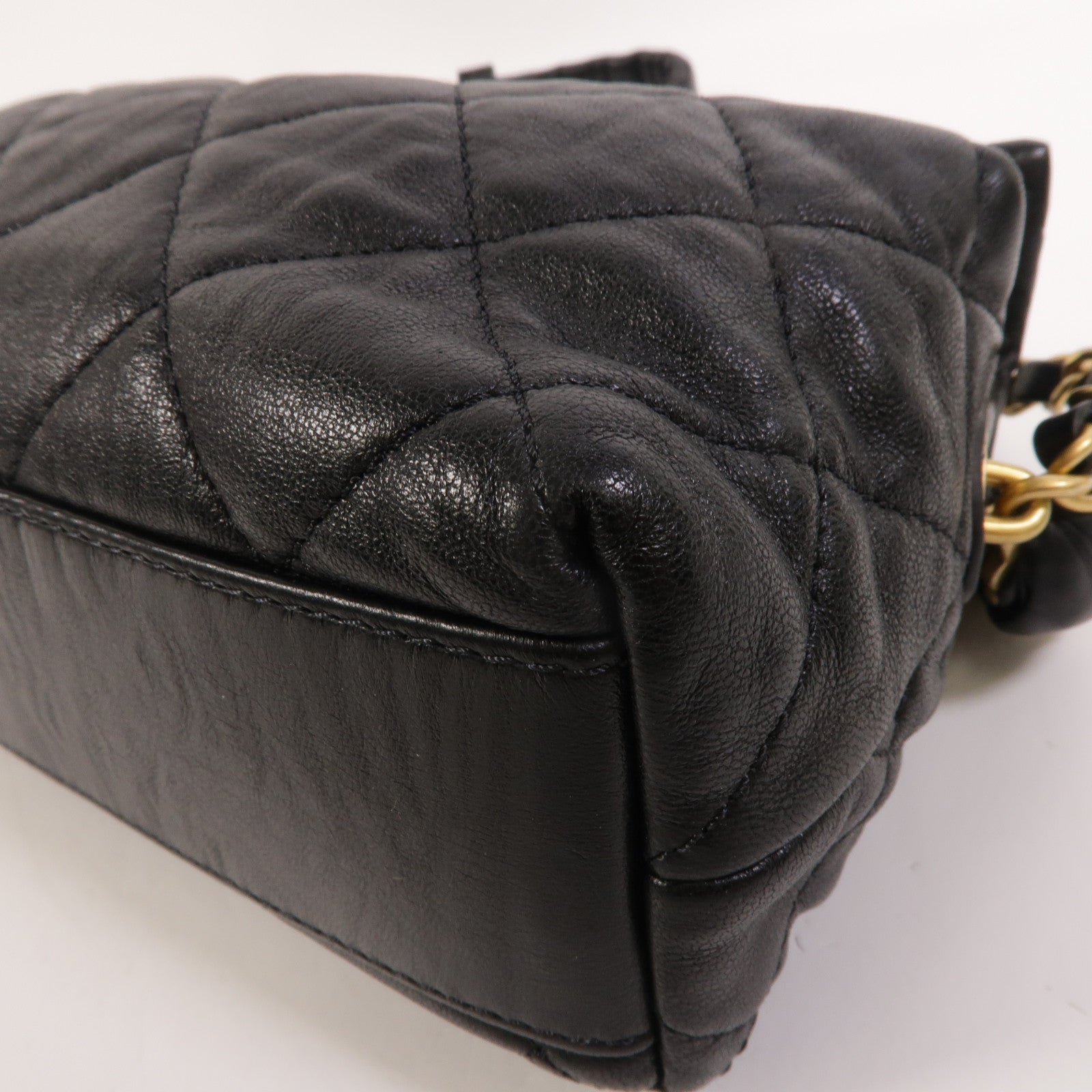 CHANEL 羊皮皮革Hobo Bag手挽肩背兩用袋