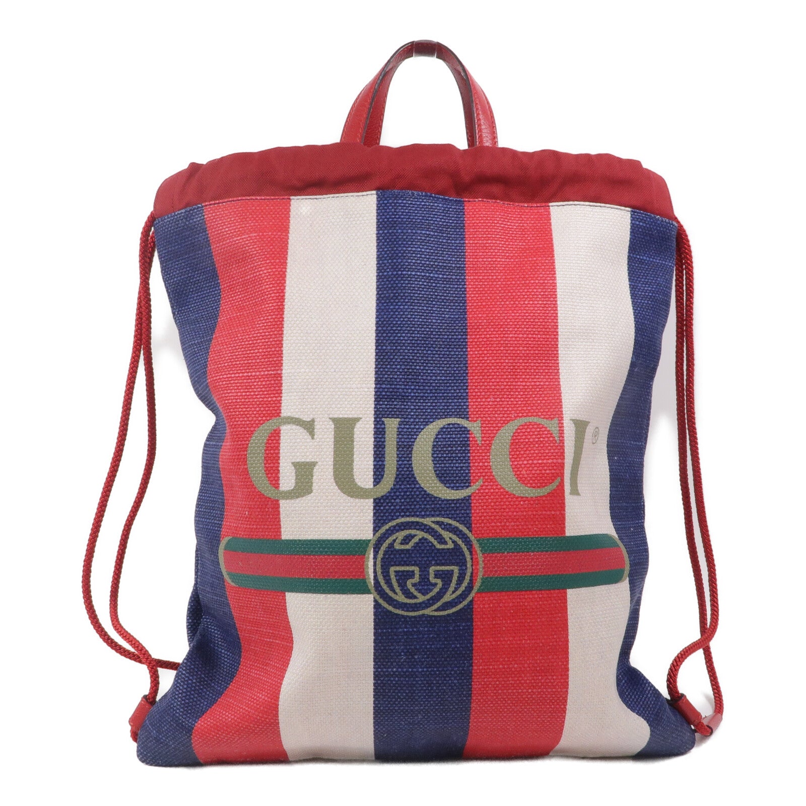 GUCCI 帆布Drawstring Backpack背包