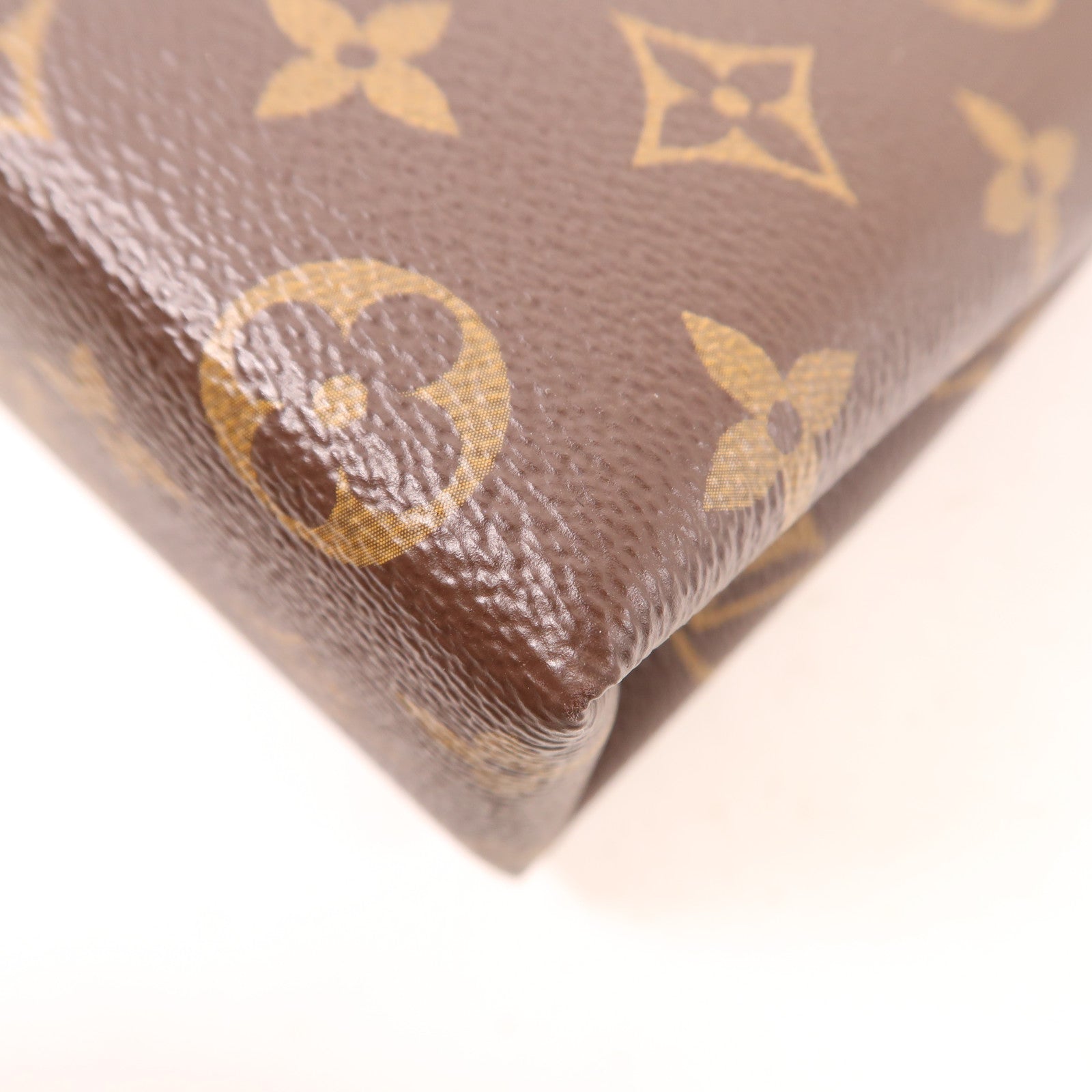 LOUIS VUITTON Monogram Locky BB金扣手挽肩背兩用袋棕色