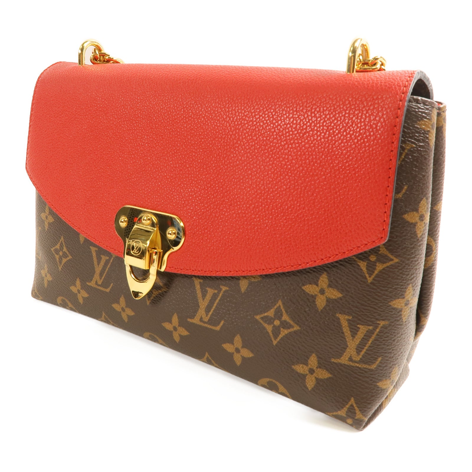LOUIS VUITTON Monogram Saint Placide金扣肩背袋