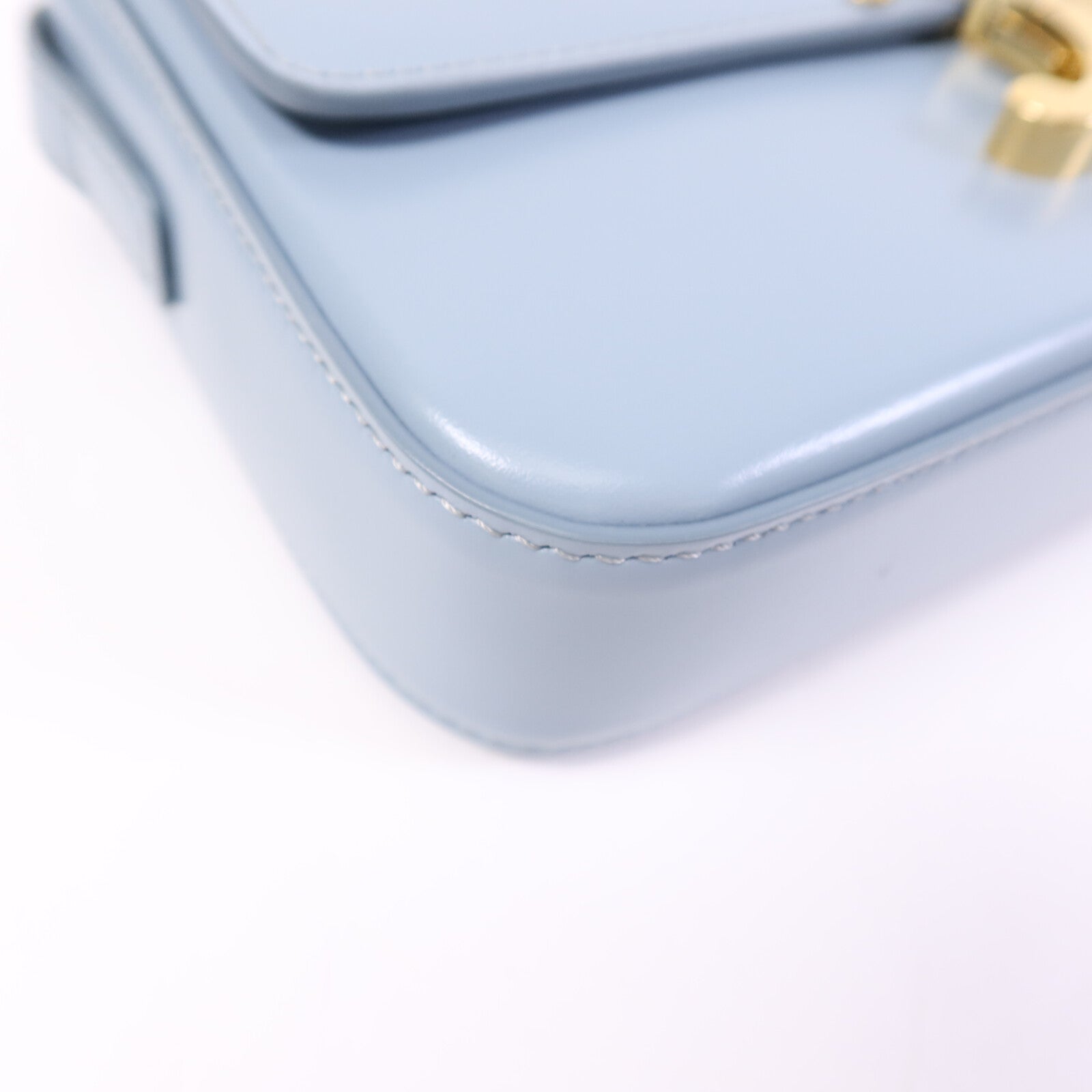 CELINE 【激減優惠】牛皮皮革Claude金扣肩背袋