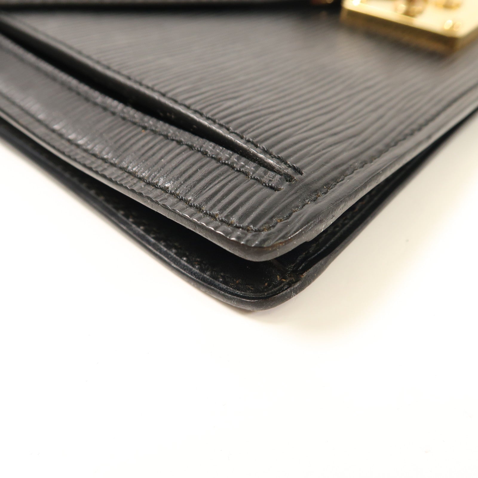 LOUIS VUITTON Epi Pochette Sellier Dragonne Pouch金扣手拿包