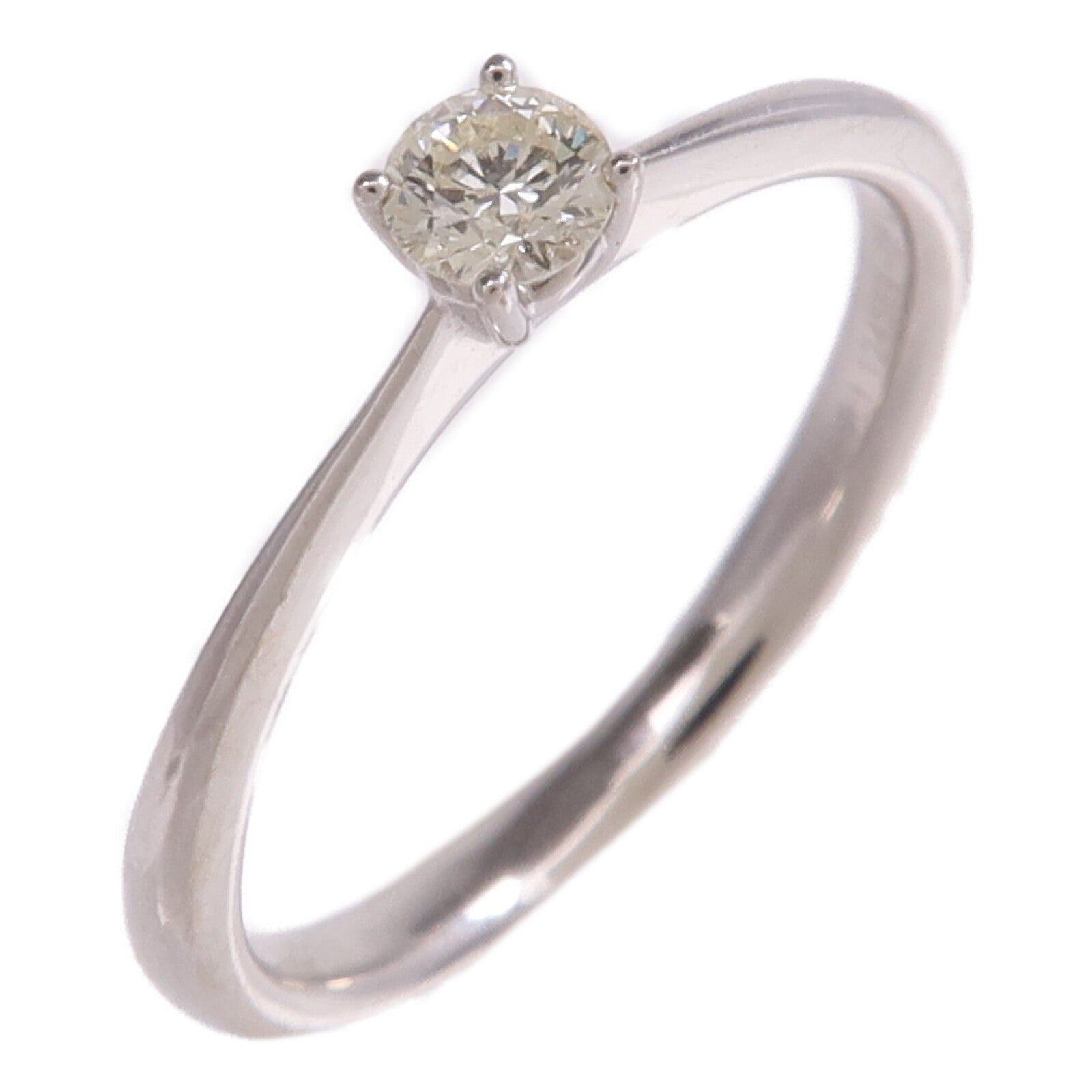 JEWELRY 【激減優惠】18K白金Diamond Ring鑽石戒指US#6.5