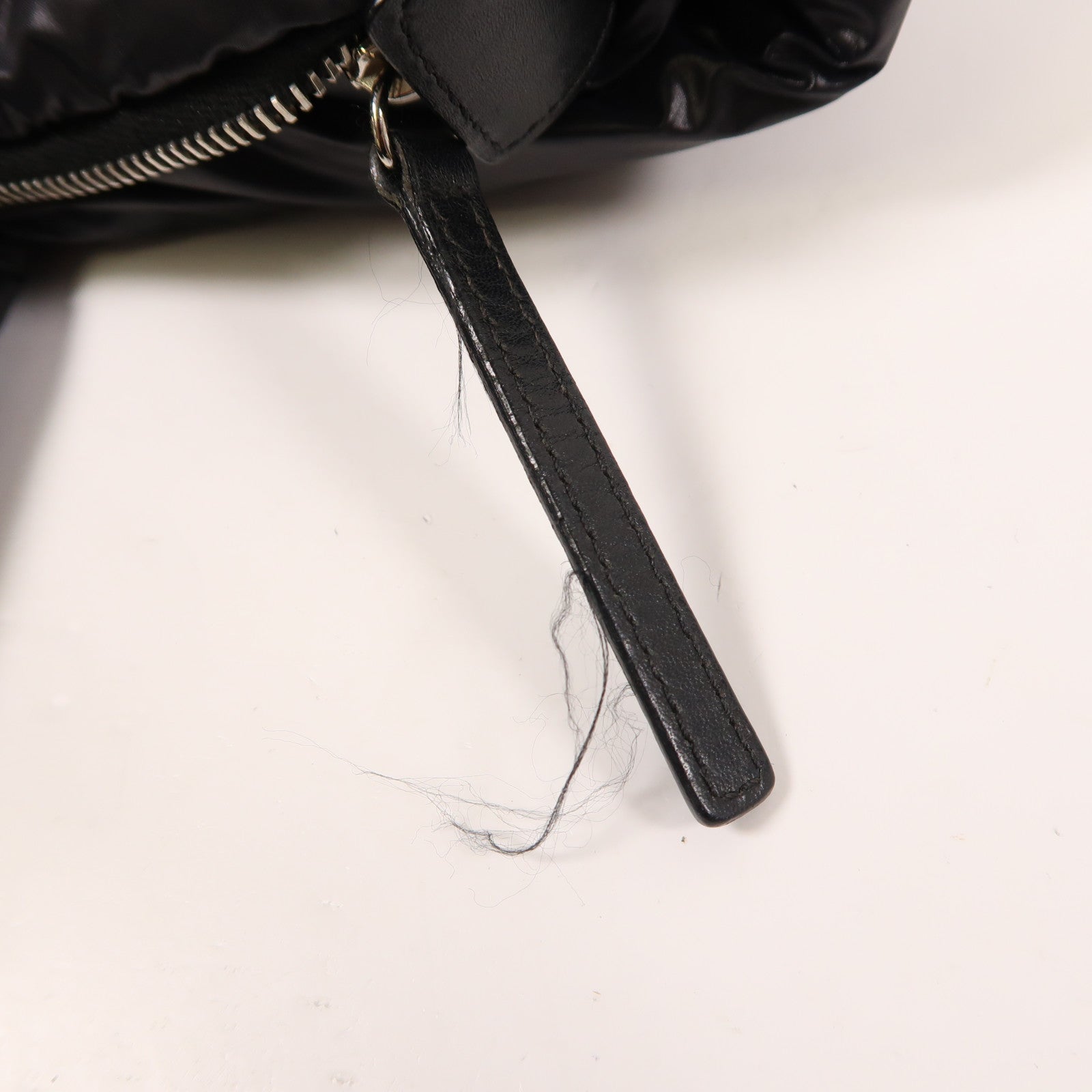 CHANEL 尼龍Coco Cocoon銀扣肩背袋