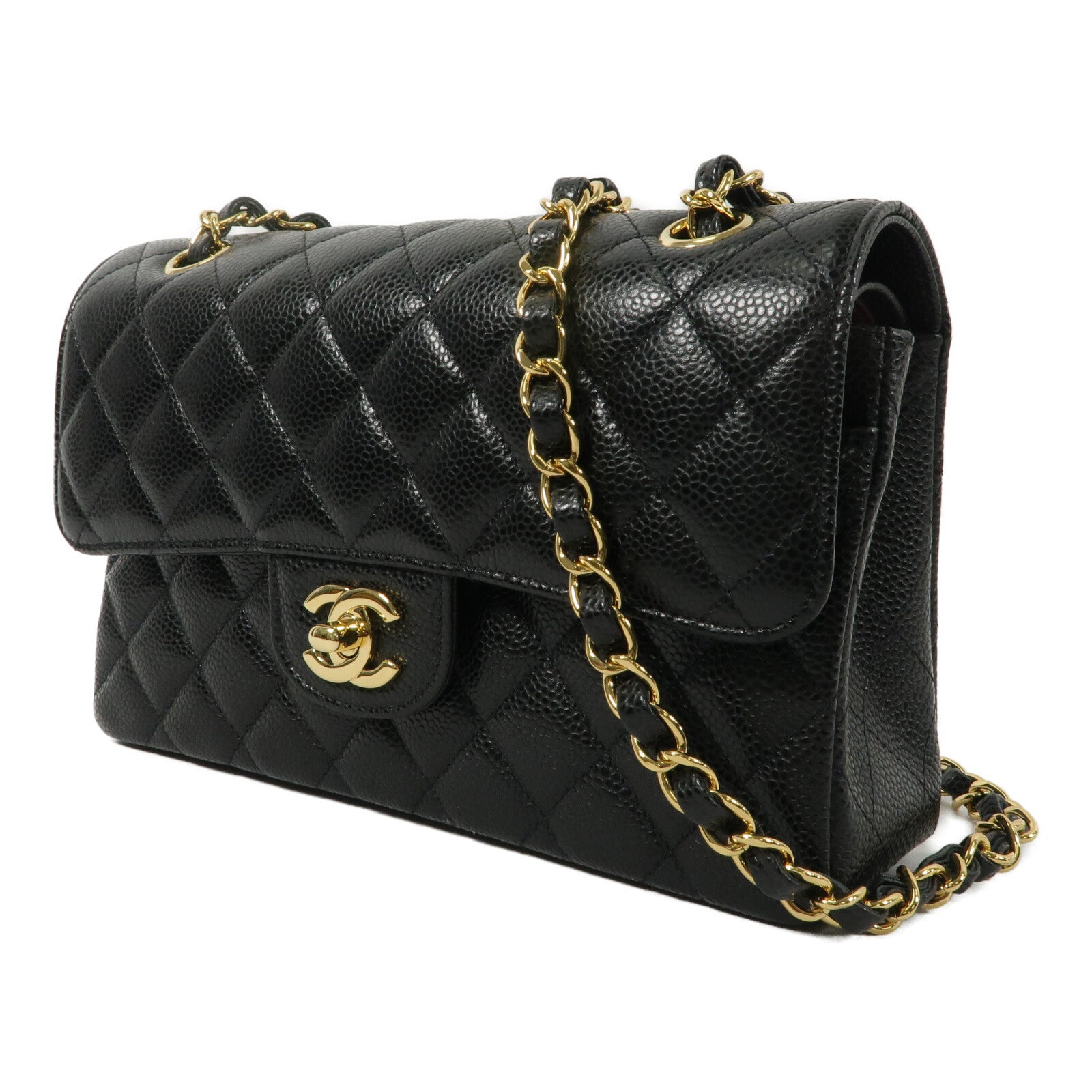 CHANEL 牛皮皮革Classic 23鏈帶肩背袋