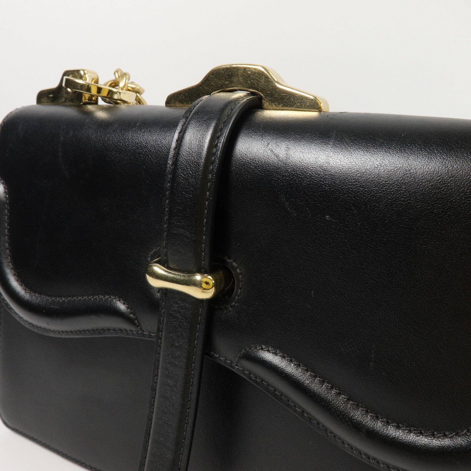 PRADA 牛皮皮革Belle鏈帶肩背袋