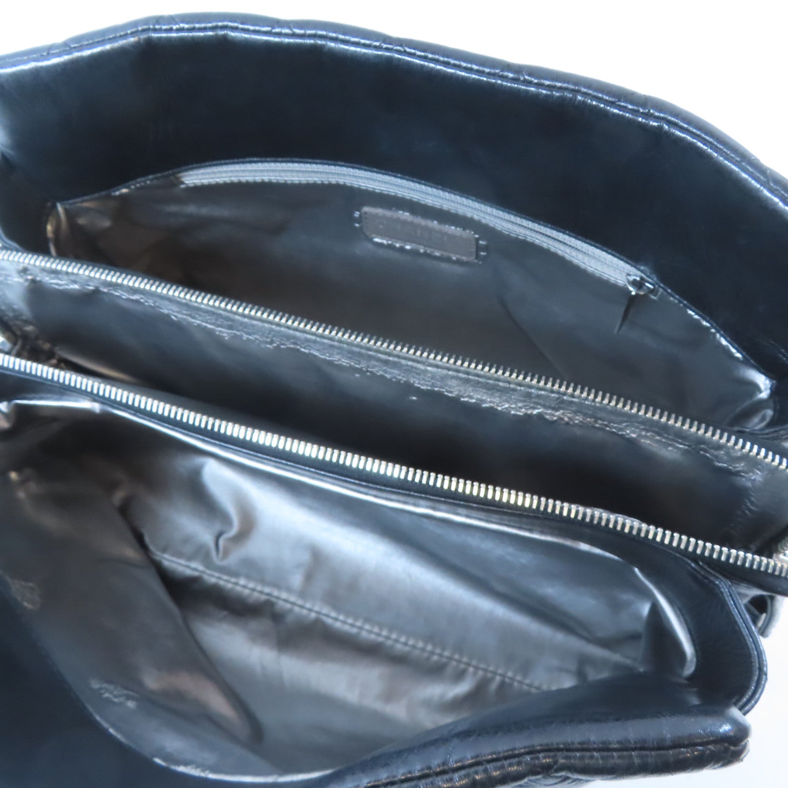 CHANEL 【激減優惠】羊皮皮革Chain Shoulder Bag鏈帶肩背袋黑色