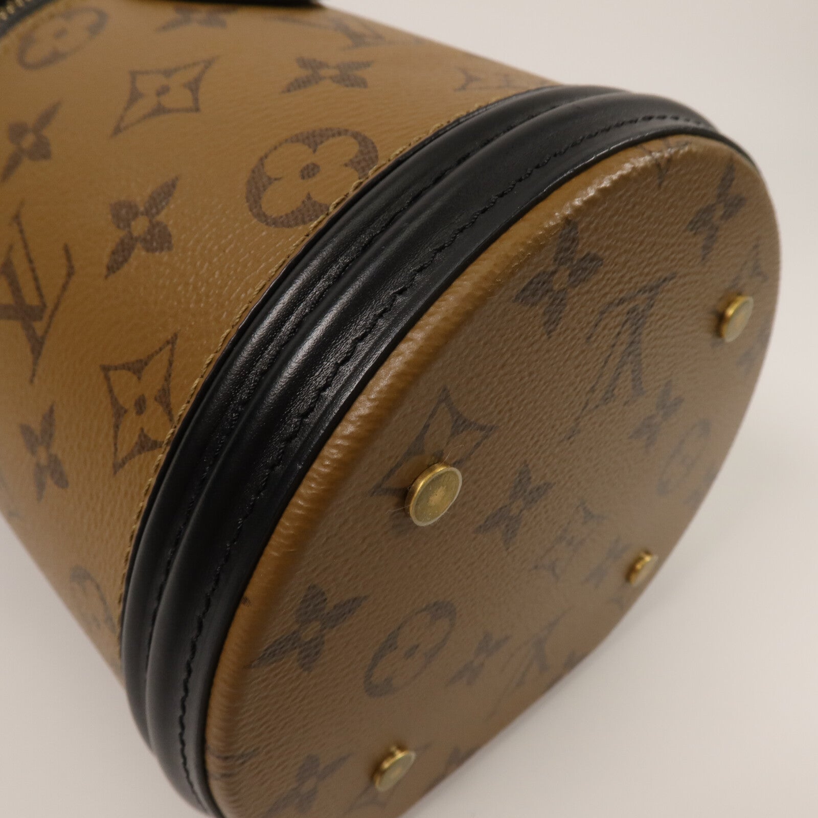 LOUIS VUITTON Monogram Reverse Cannes手挽肩背兩用袋