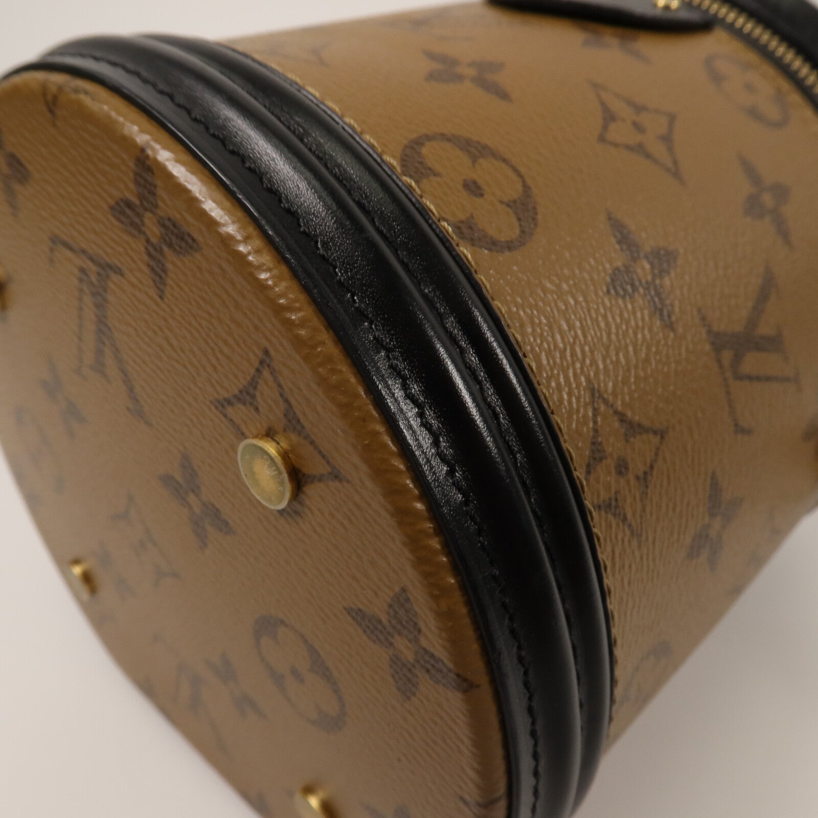 LOUIS VUITTON Monogram Reverse Cannes手挽肩背兩用袋
