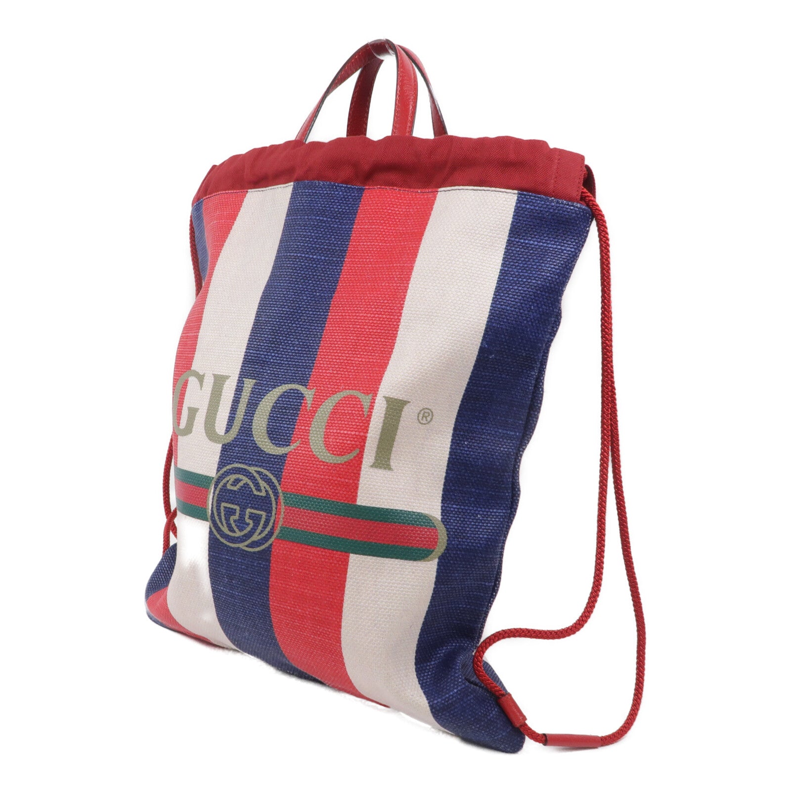 GUCCI 帆布Drawstring Backpack背包