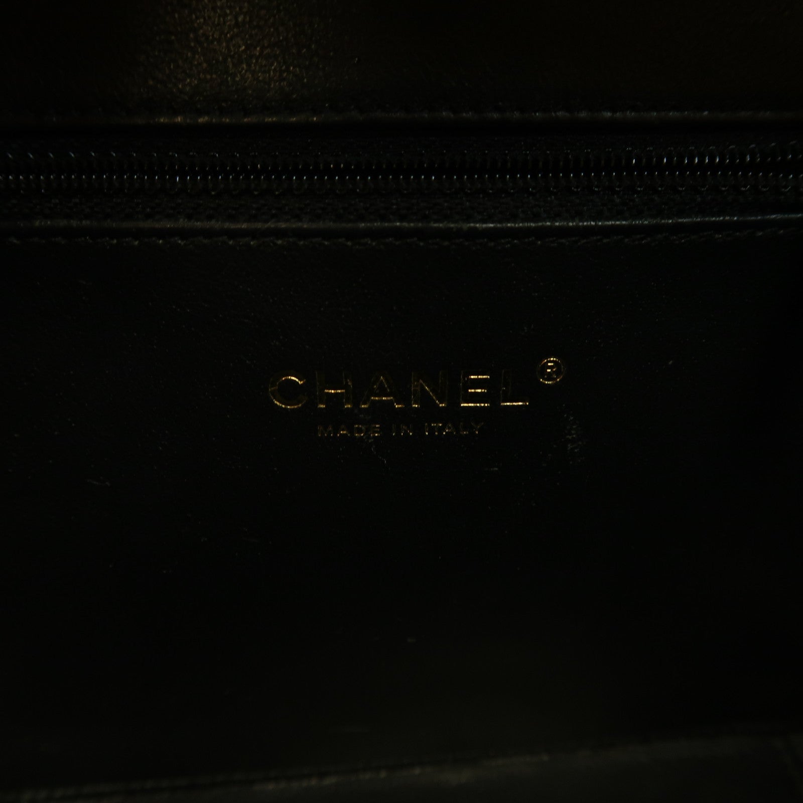 CHANEL 【激減優惠】菱格Caviar皮革Vanity Case金扣手挽肩背兩用袋黑色