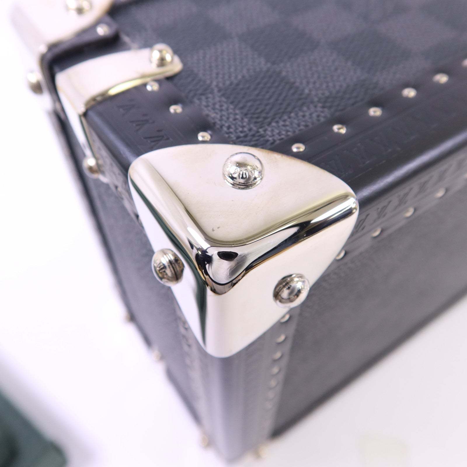 LOUIS VUITTON Damier Graphite Coffret 8 Montres銀扣手錶收納盒