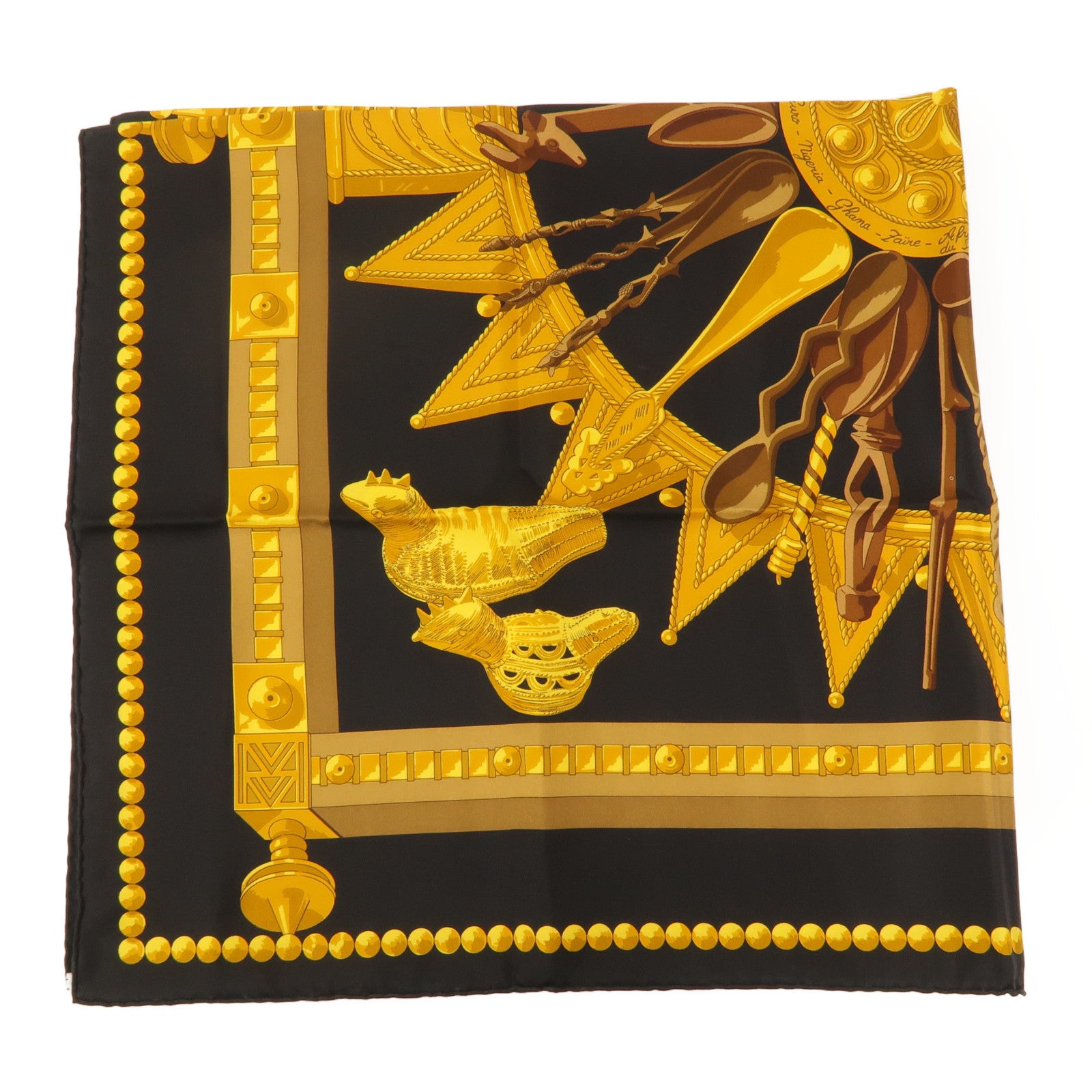 HERMES 絲質Scarf 90x90絲巾