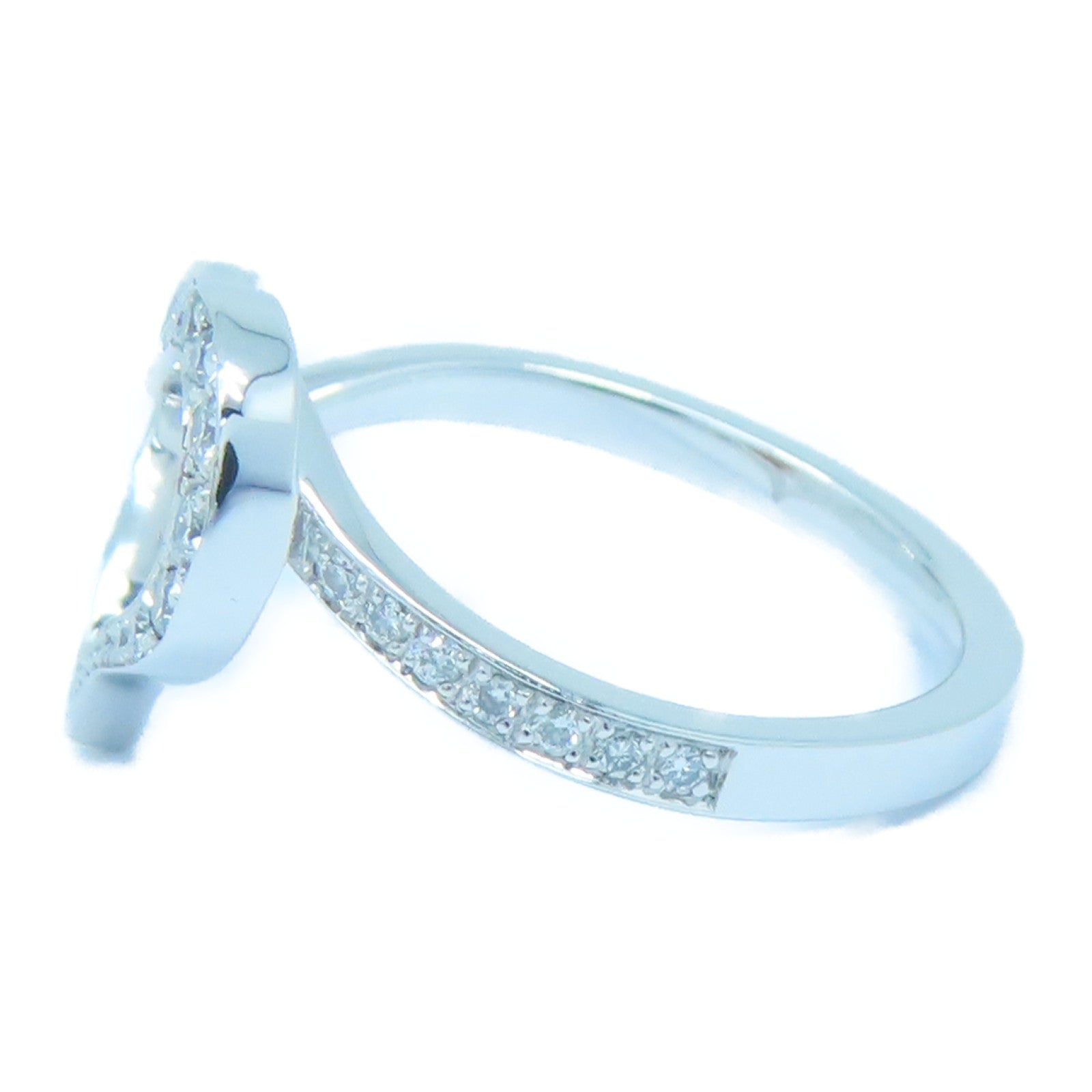 PIAGET 【激減優惠】18K白金Heart Ring戒指US#6