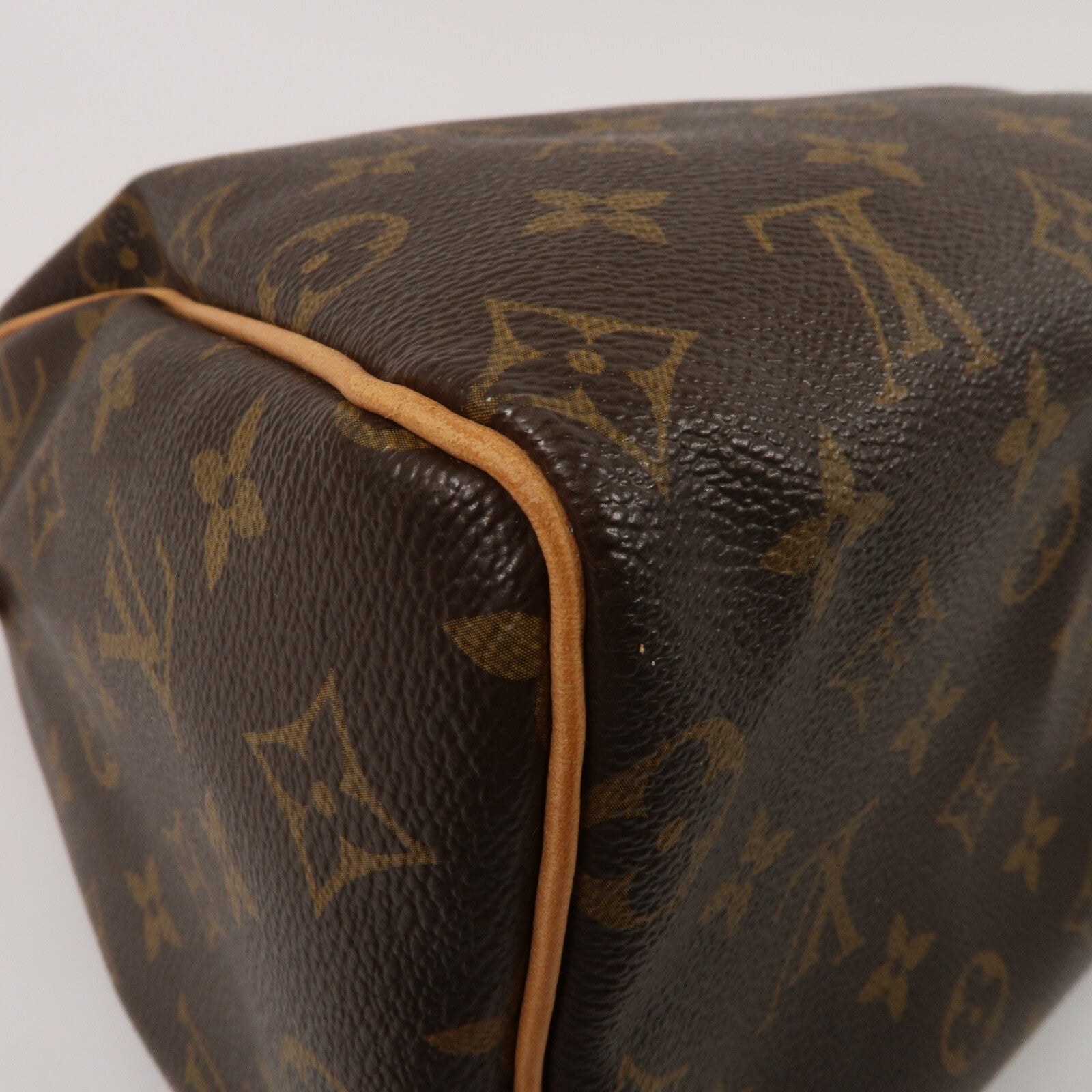 LOUIS VUITTON Monogram Speedy 25金扣手挽袋