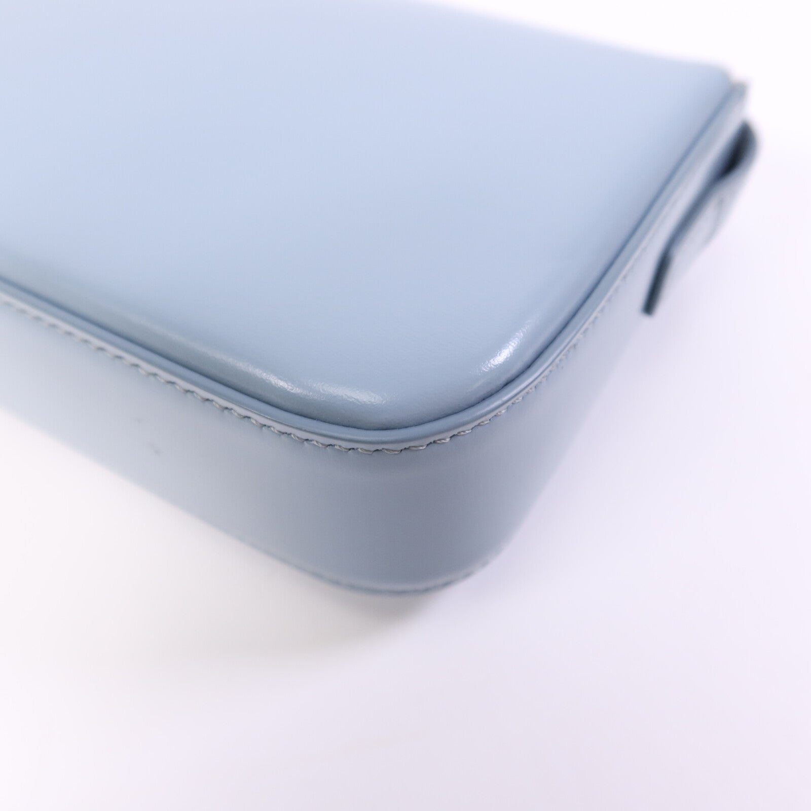 CELINE 牛皮皮革Claude金扣肩背袋