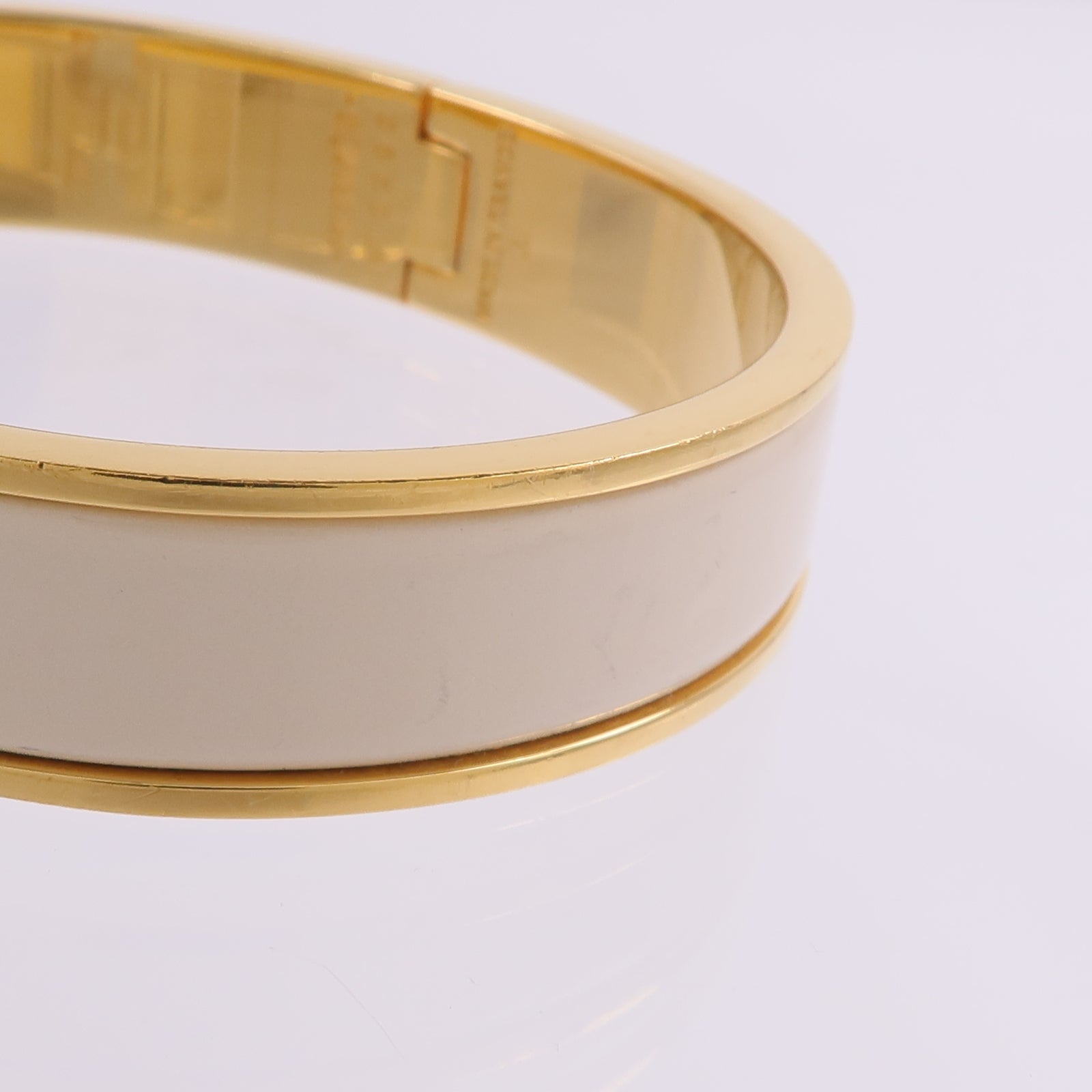 HERMES 金屬/琺瑯Clic H Bracelet手鐲