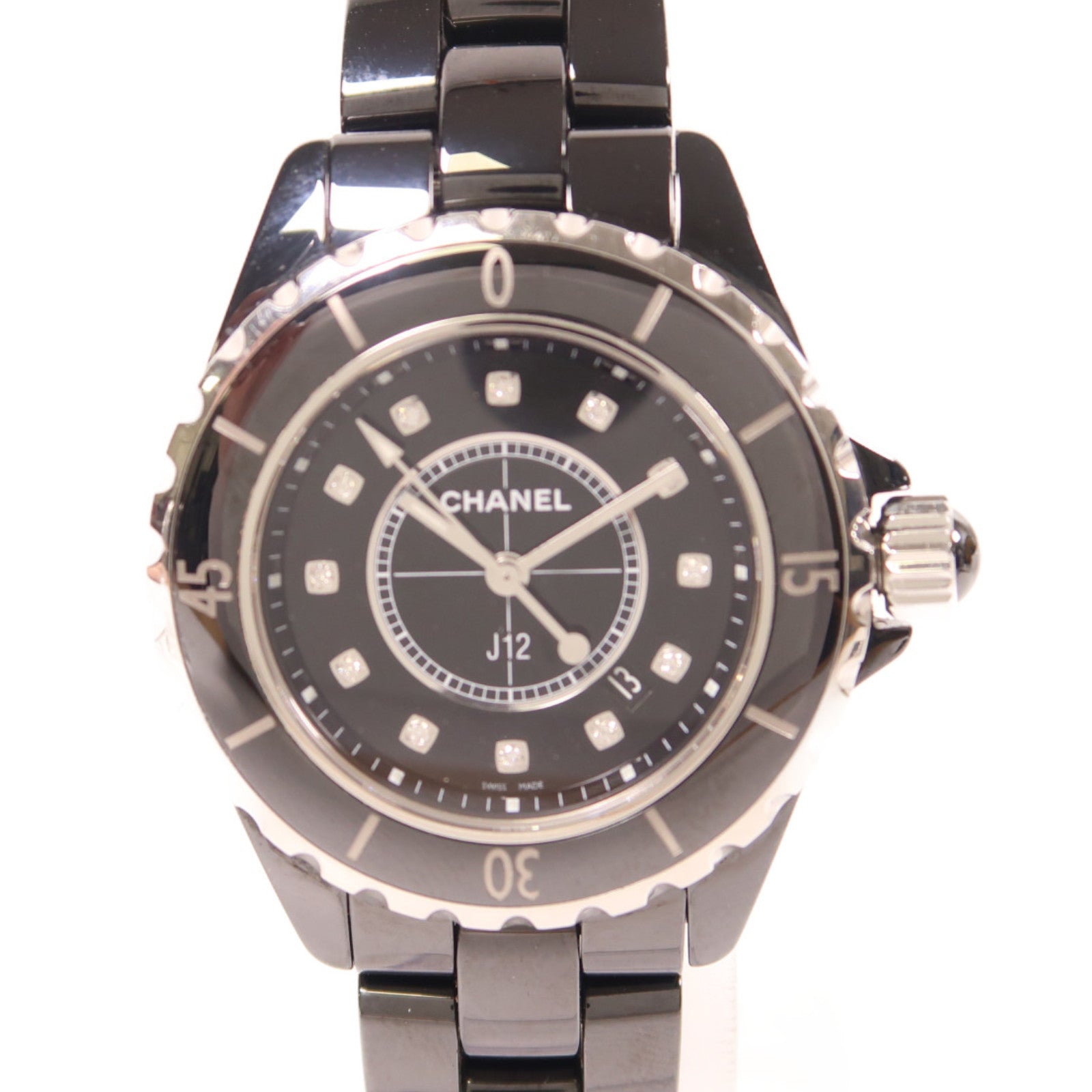 CHANEL J12 Watch陶瓷自動機芯手錶黑色