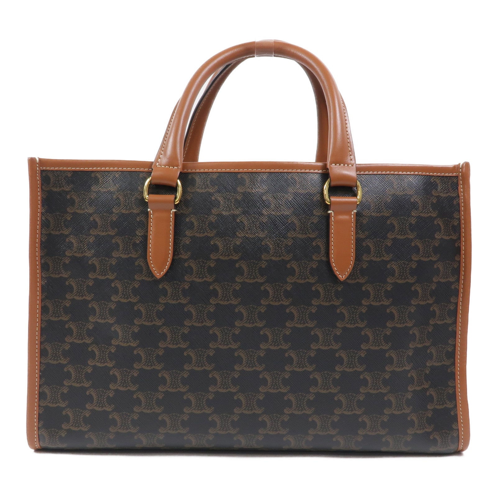 CELINE 塗層帆布Horizontal Cabas手挽肩背兩用袋
