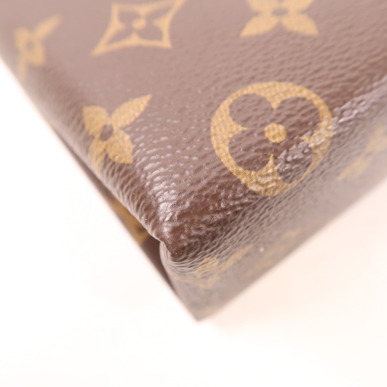 LOUIS VUITTON Monogram Locky BB金扣手挽肩背兩用袋棕色