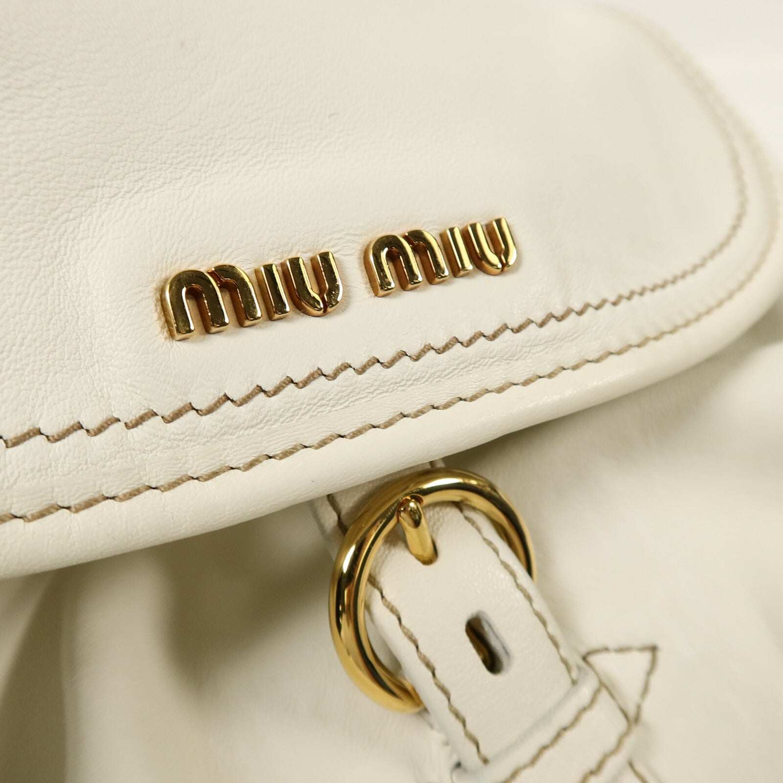 Miu Miu 羊皮皮革Shoulder Bag肩背袋