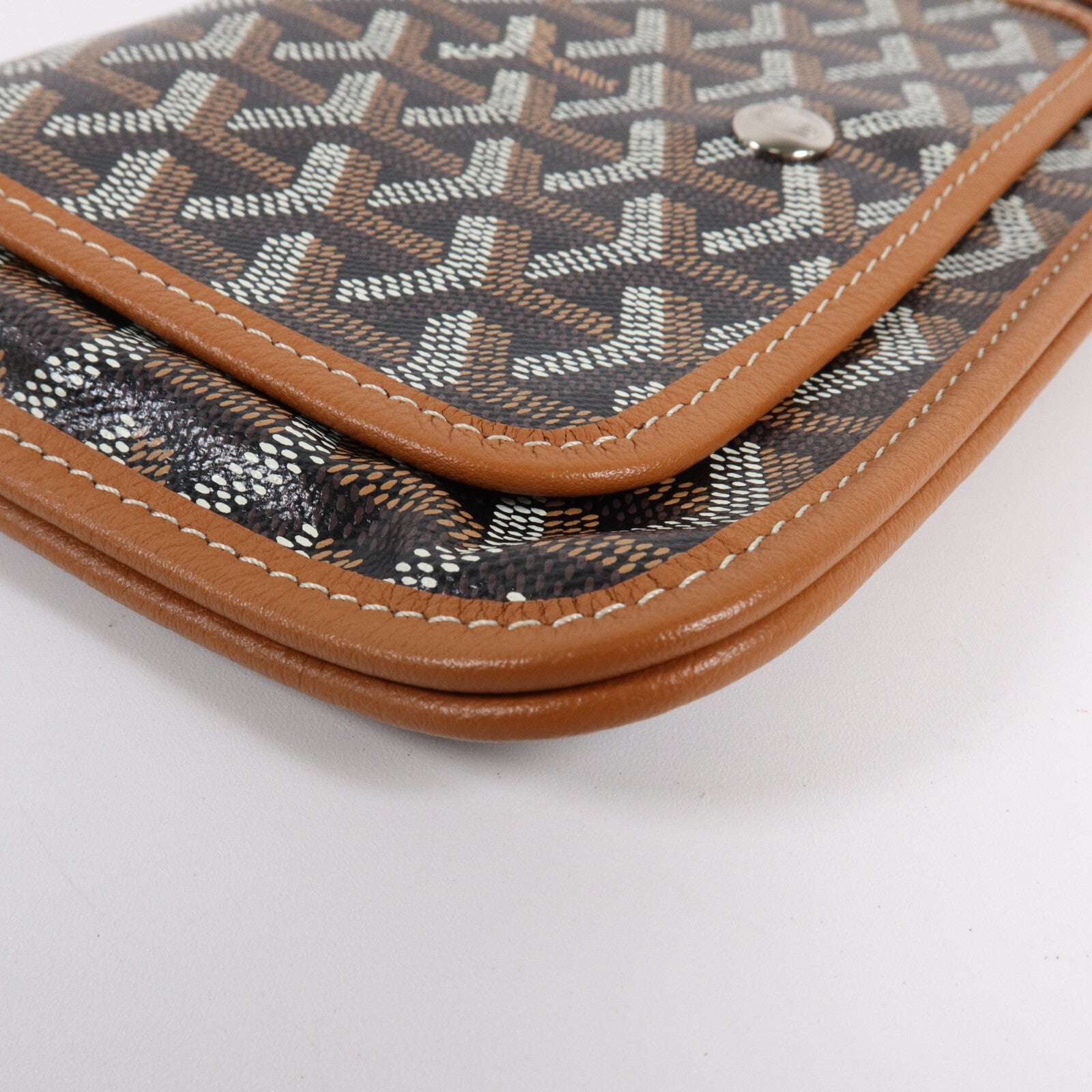 GOYARD 塗層帆布Plumet Pocket Wallet肩背袋