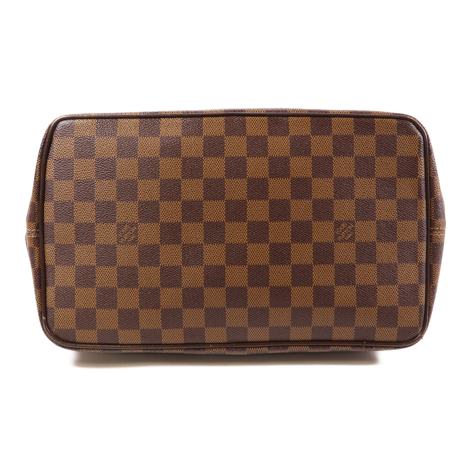 LOUIS VUITTON 【激減優惠】Damier Saleya MM金扣肩背袋/手挽袋棕色
