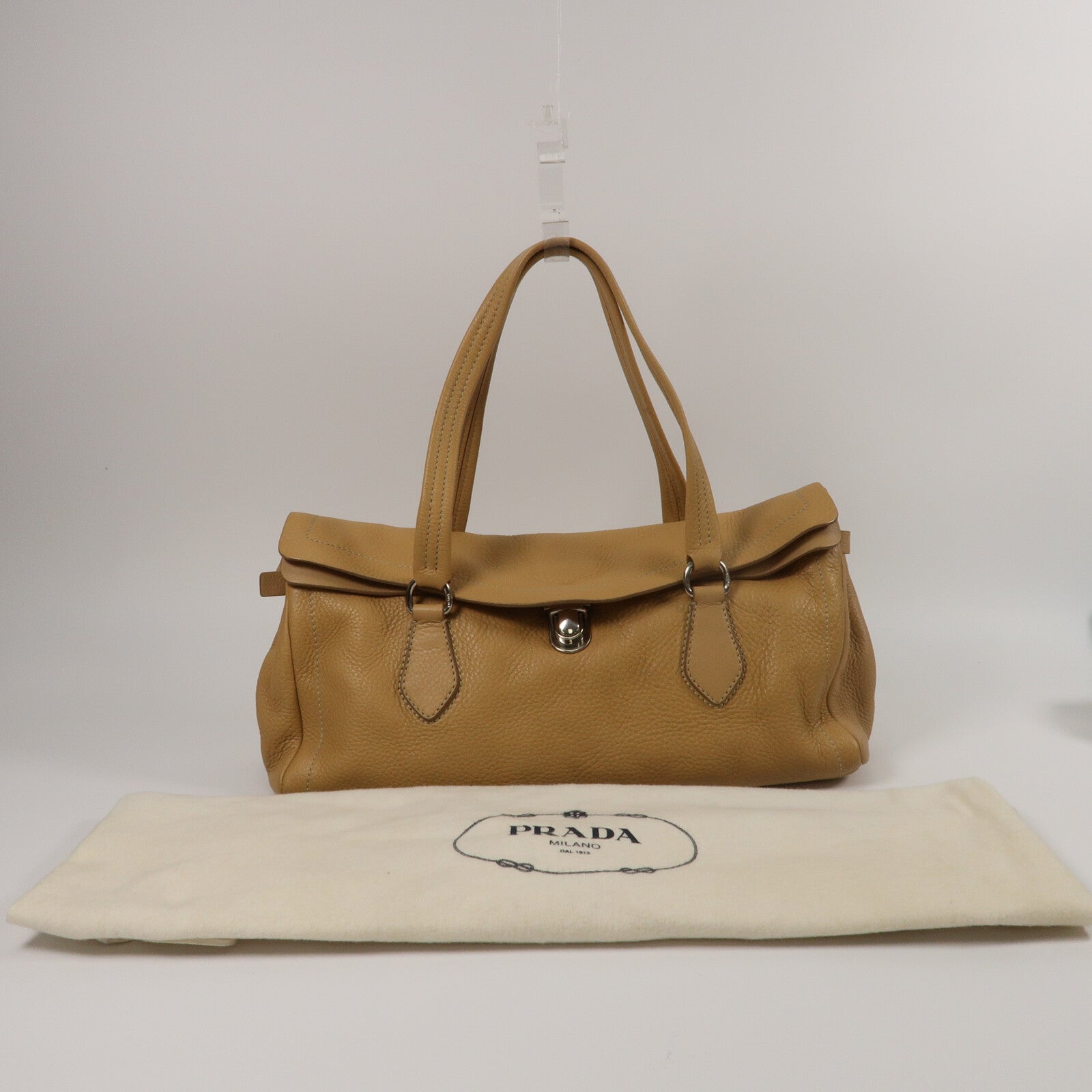 PRADA 牛皮皮革Easy Bag肩背袋