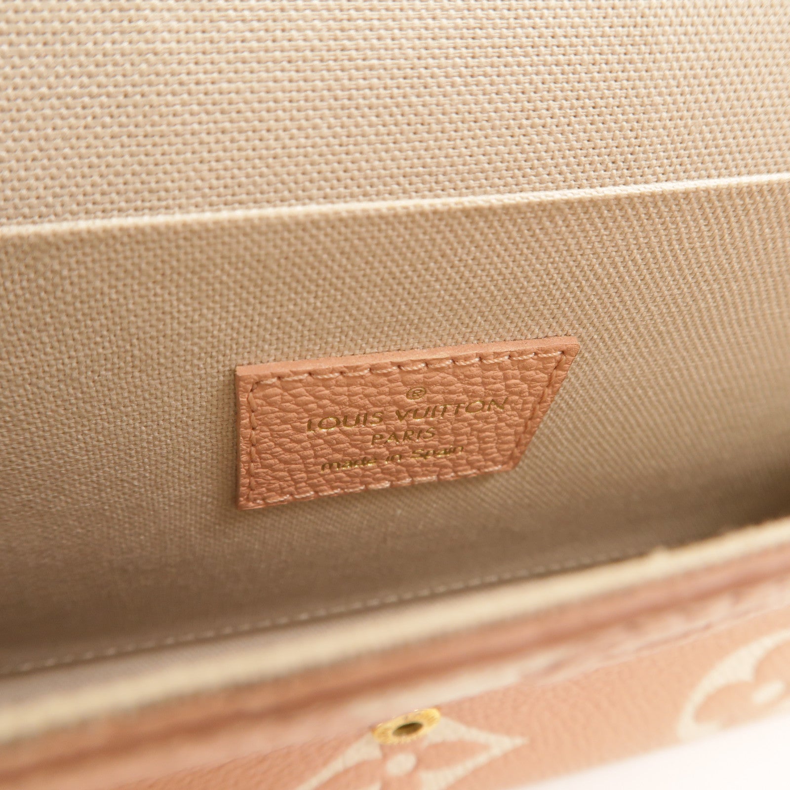 LOUIS VUITTON Monogram Empreinte Pochette Felicie鏈帶肩背袋