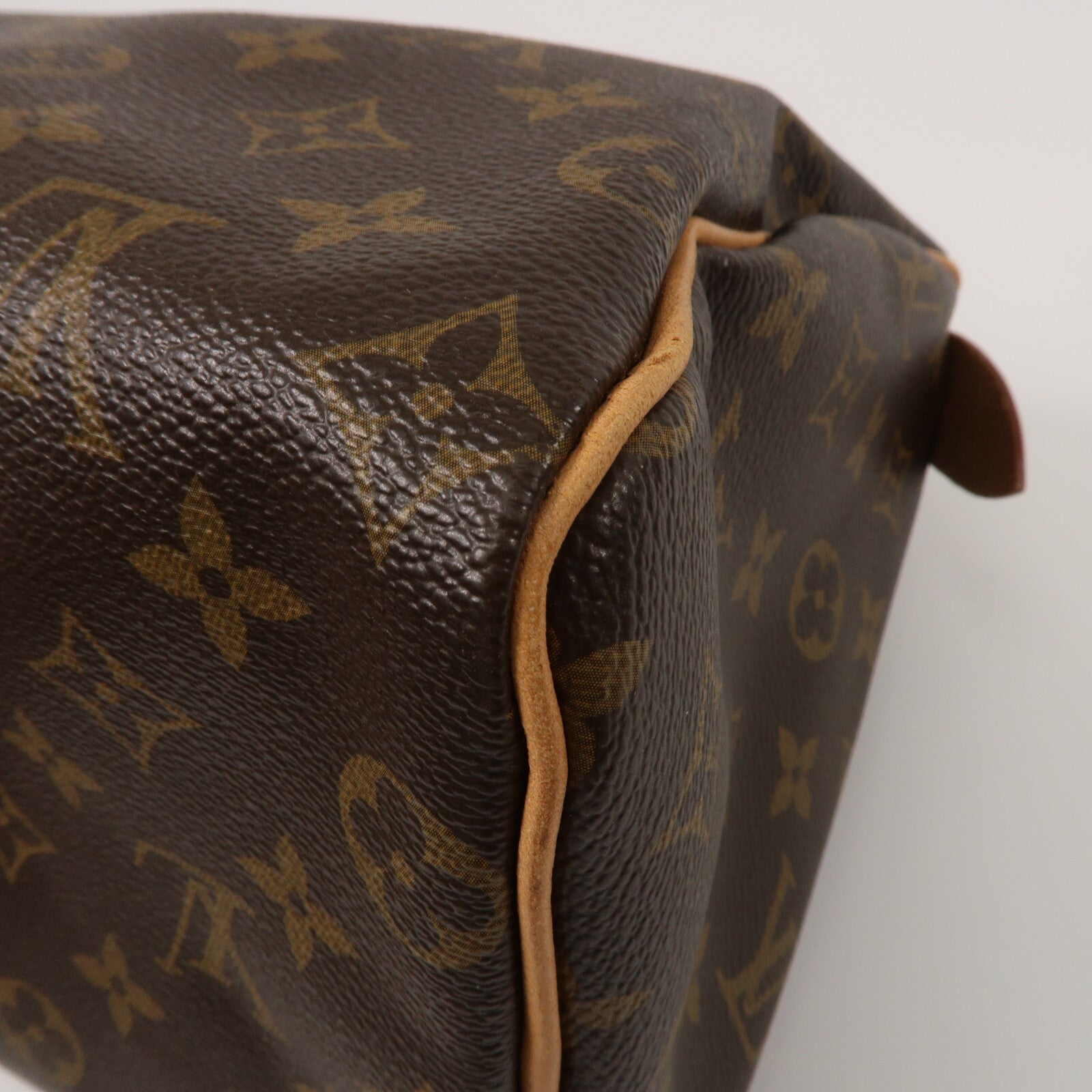 LOUIS VUITTON Monogram Speedy 25金扣手挽袋