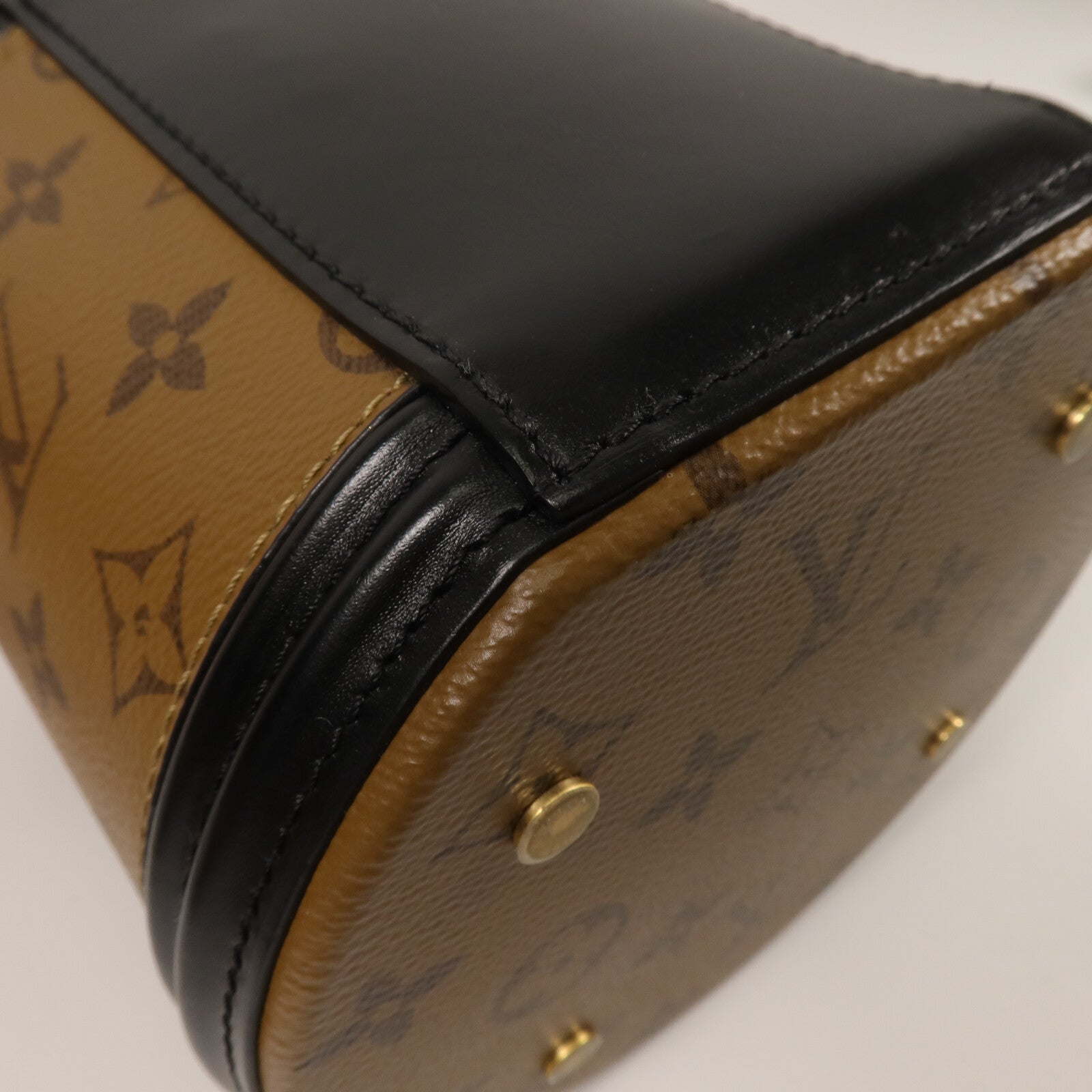 LOUIS VUITTON Monogram Reverse Cannes手挽肩背兩用袋