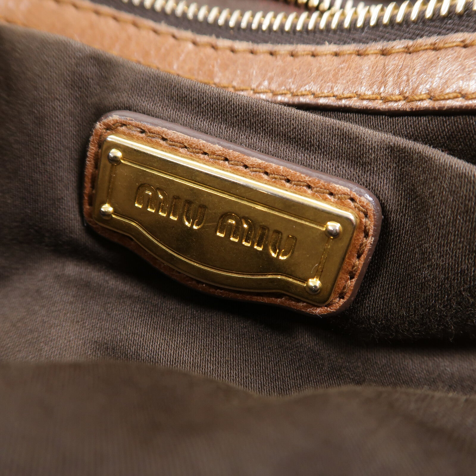 Miu Miu 牛皮皮革Shoulder Bag手挽肩背兩用袋