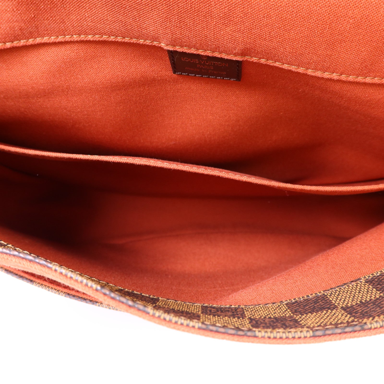 LOUIS VUITTON Damier Bastille金扣肩背袋