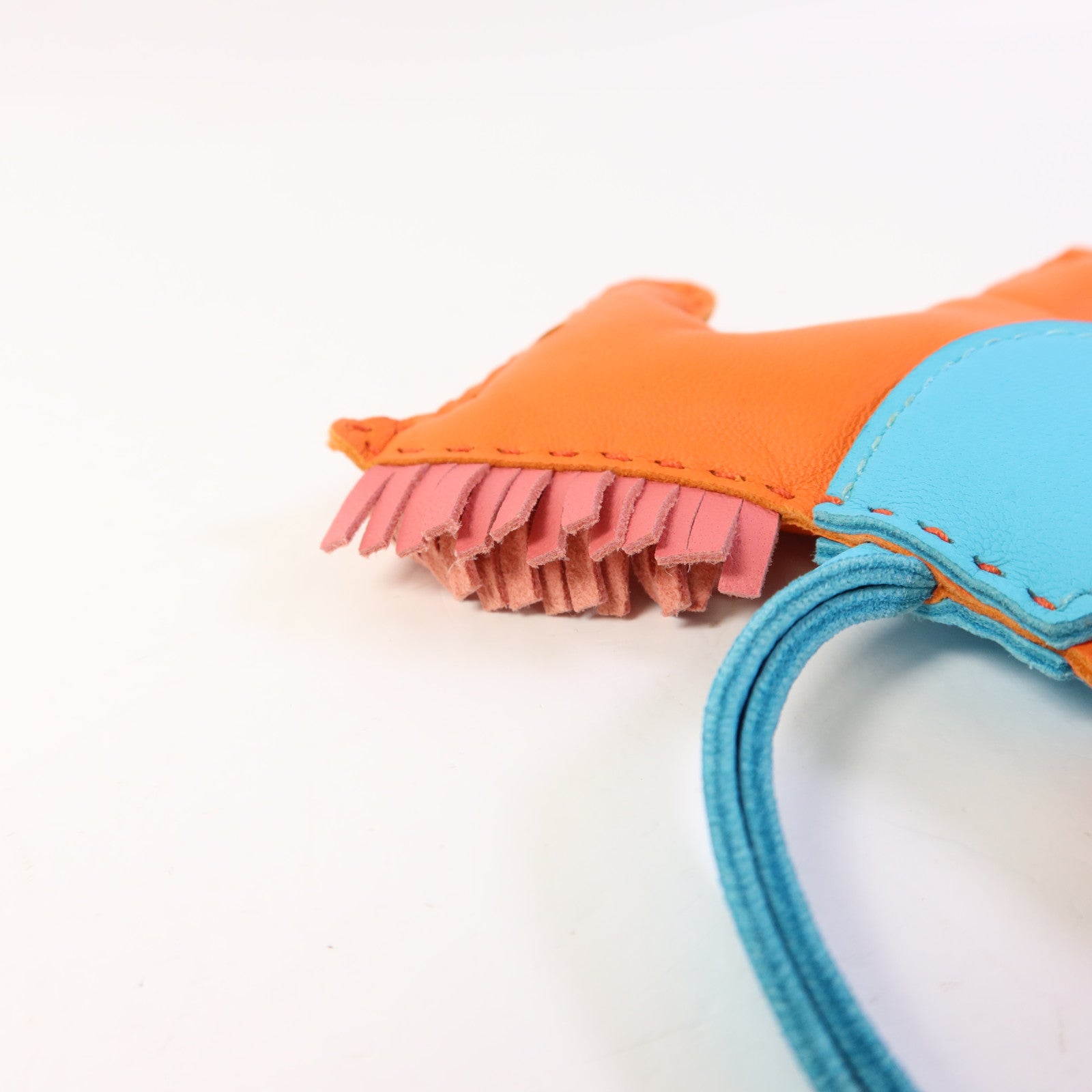 HERMES Milo皮革Rodeo MM掛飾