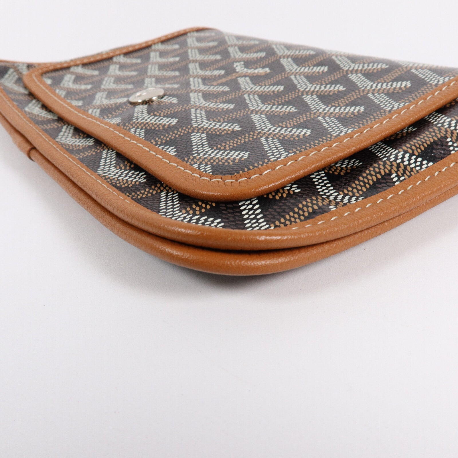 GOYARD 塗層帆布Plumet Pocket Wallet肩背袋