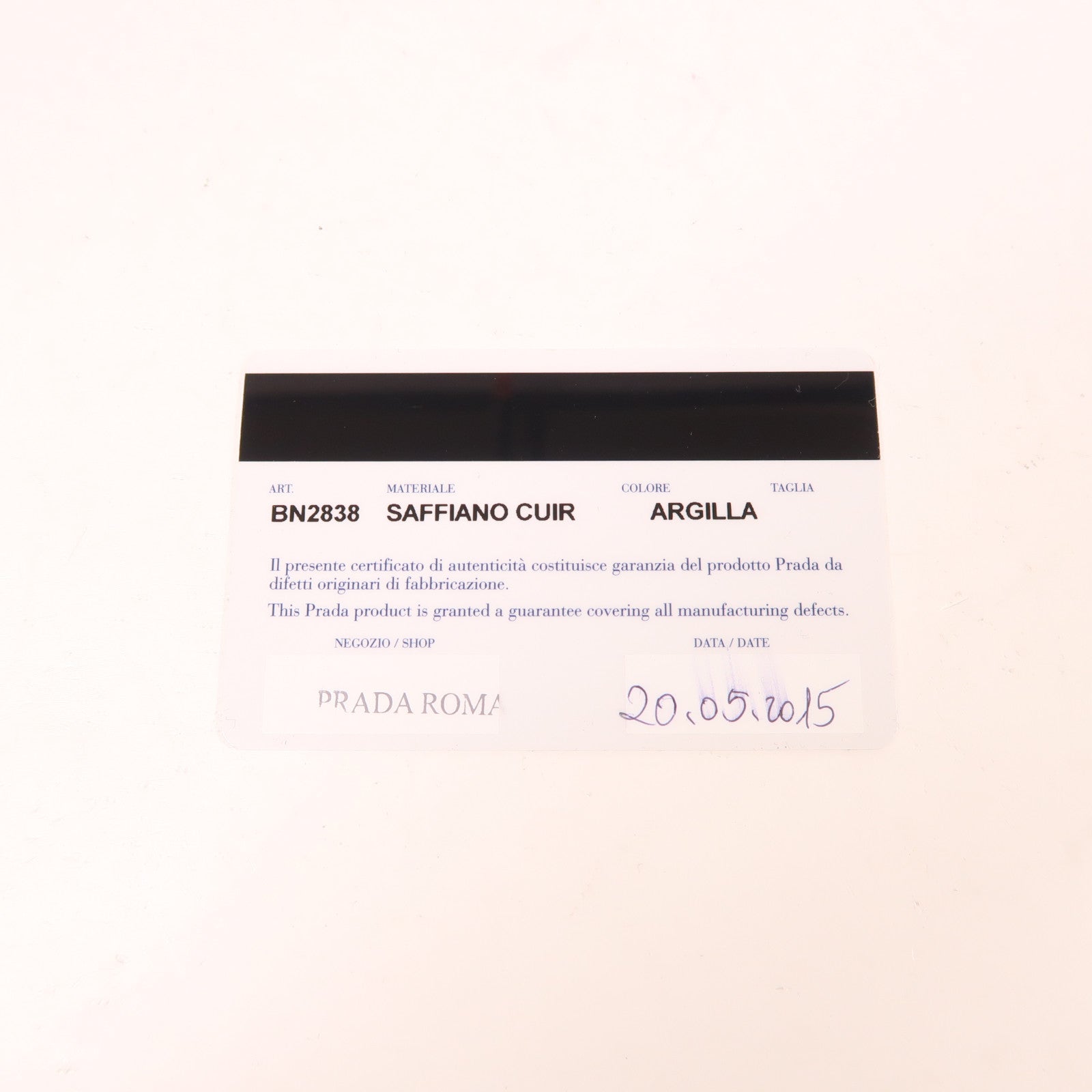 PRADA 牛皮皮革Shoulder Tote銀扣手挽肩背兩用袋