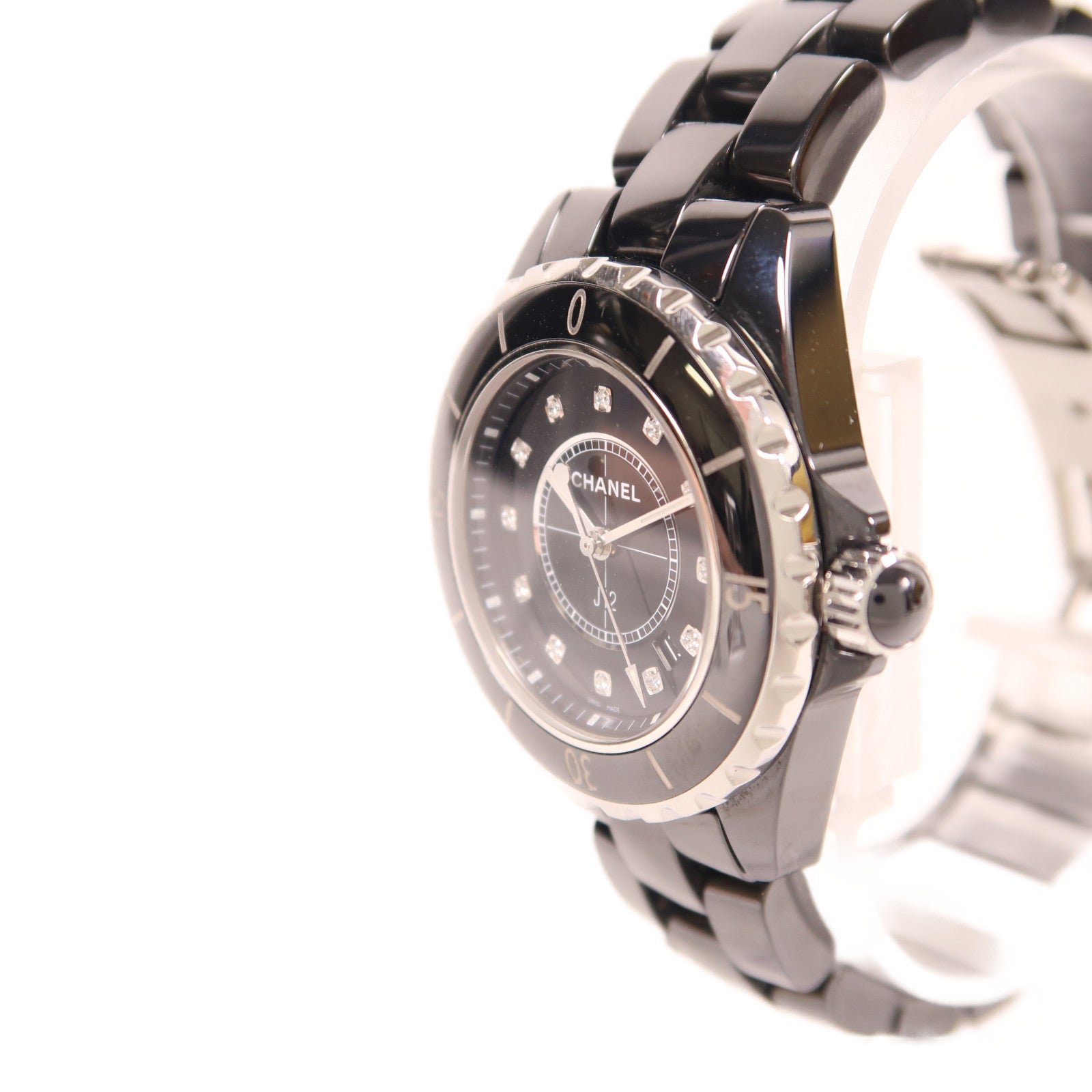 CHANEL J12 Watch陶瓷自動機芯手錶黑色