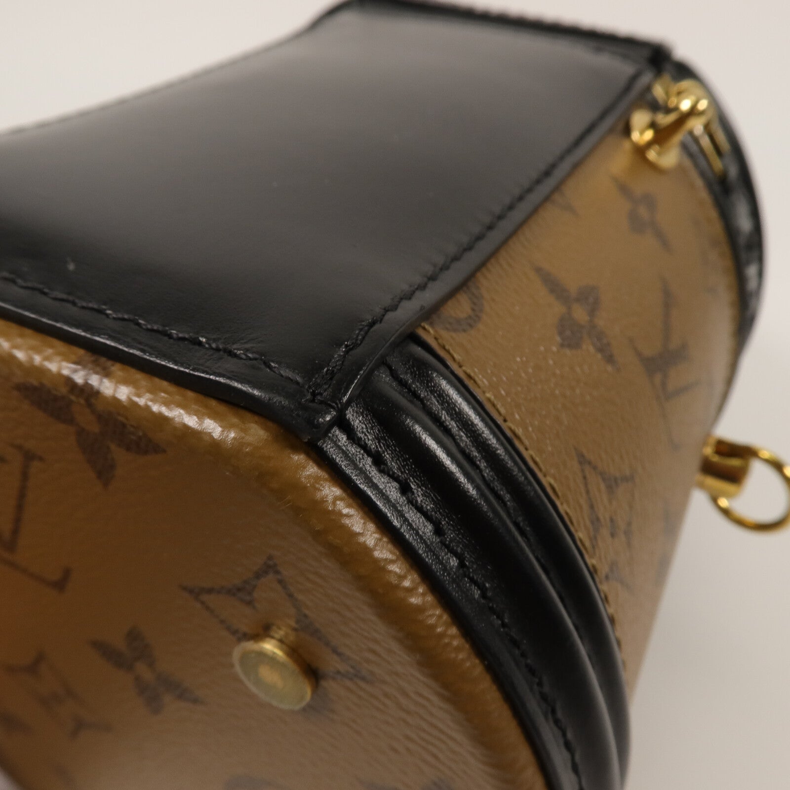 LOUIS VUITTON Monogram Reverse Cannes手挽肩背兩用袋