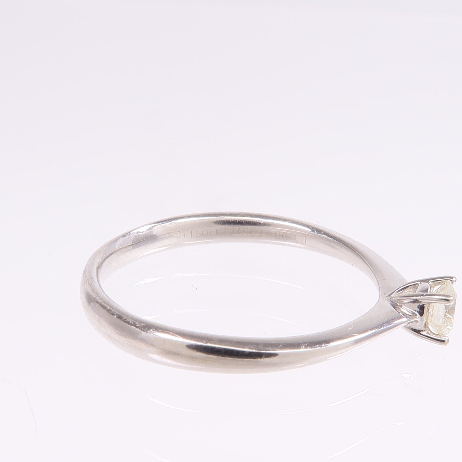 JEWELRY 【激減優惠】18K白金Diamond Ring鑽石戒指US#6.5