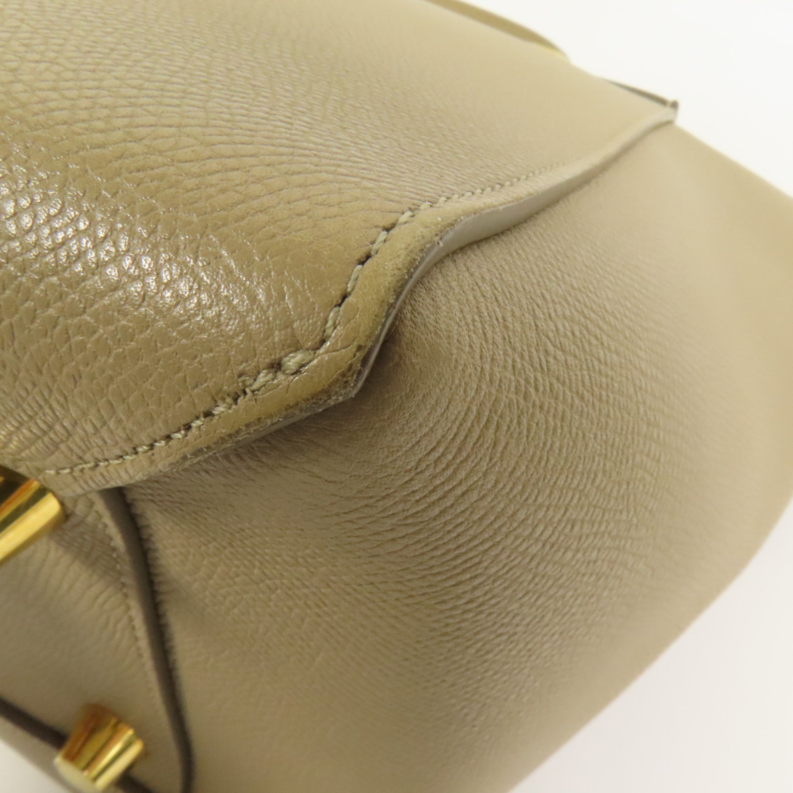 CELINE 牛皮皮革Mini Belt Bag金扣手挽肩背兩用袋