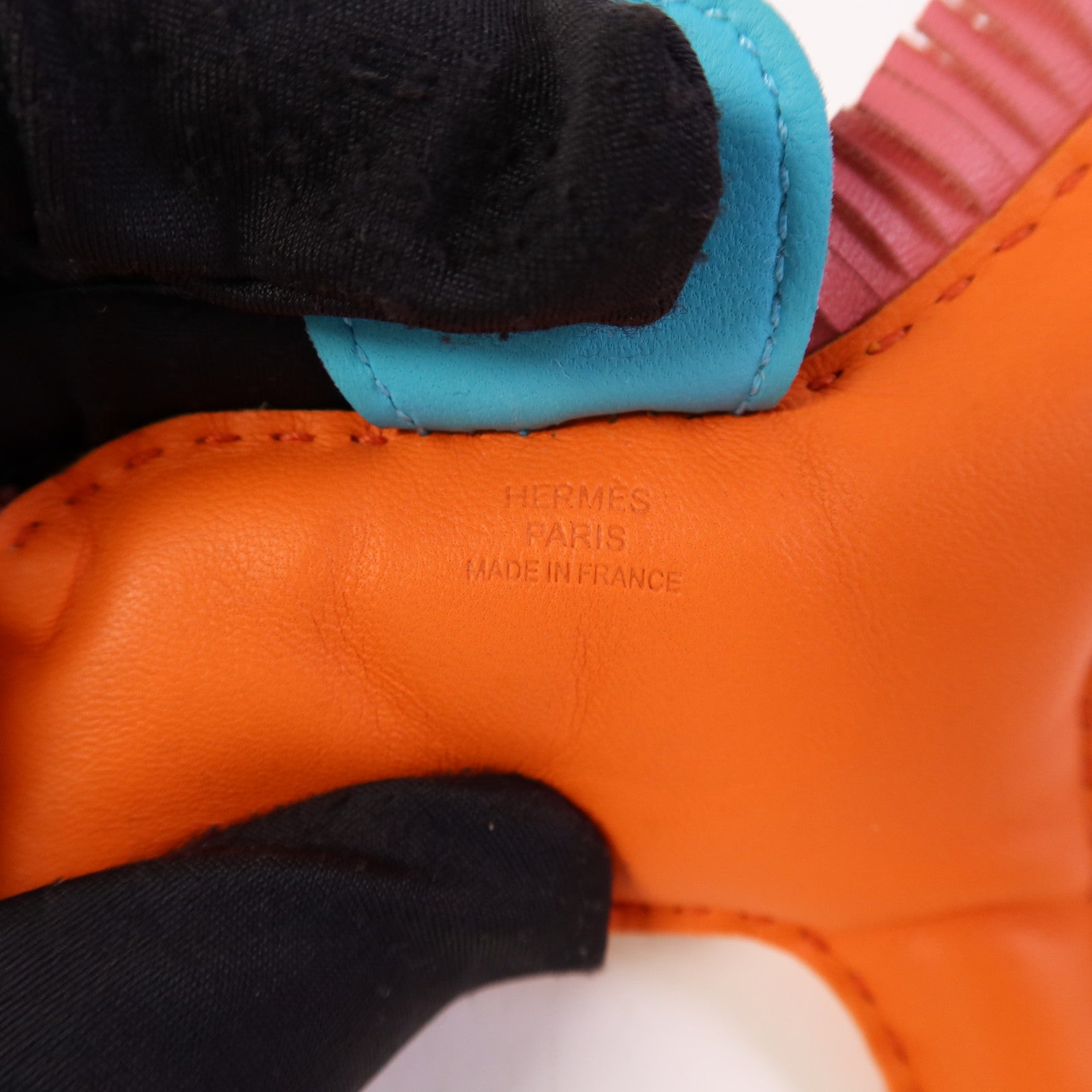 HERMES Milo皮革Rodeo MM掛飾