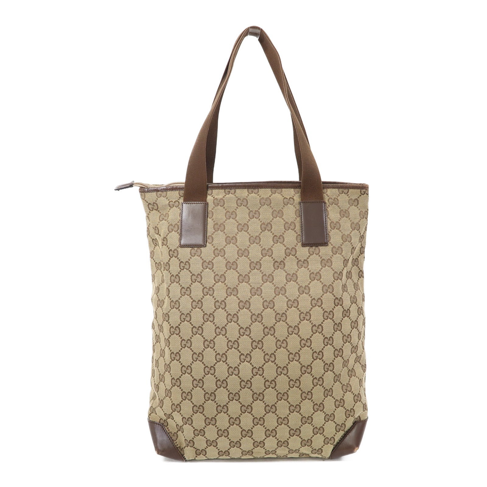 GUCCI 帆布Tote Bag肩背袋啡色