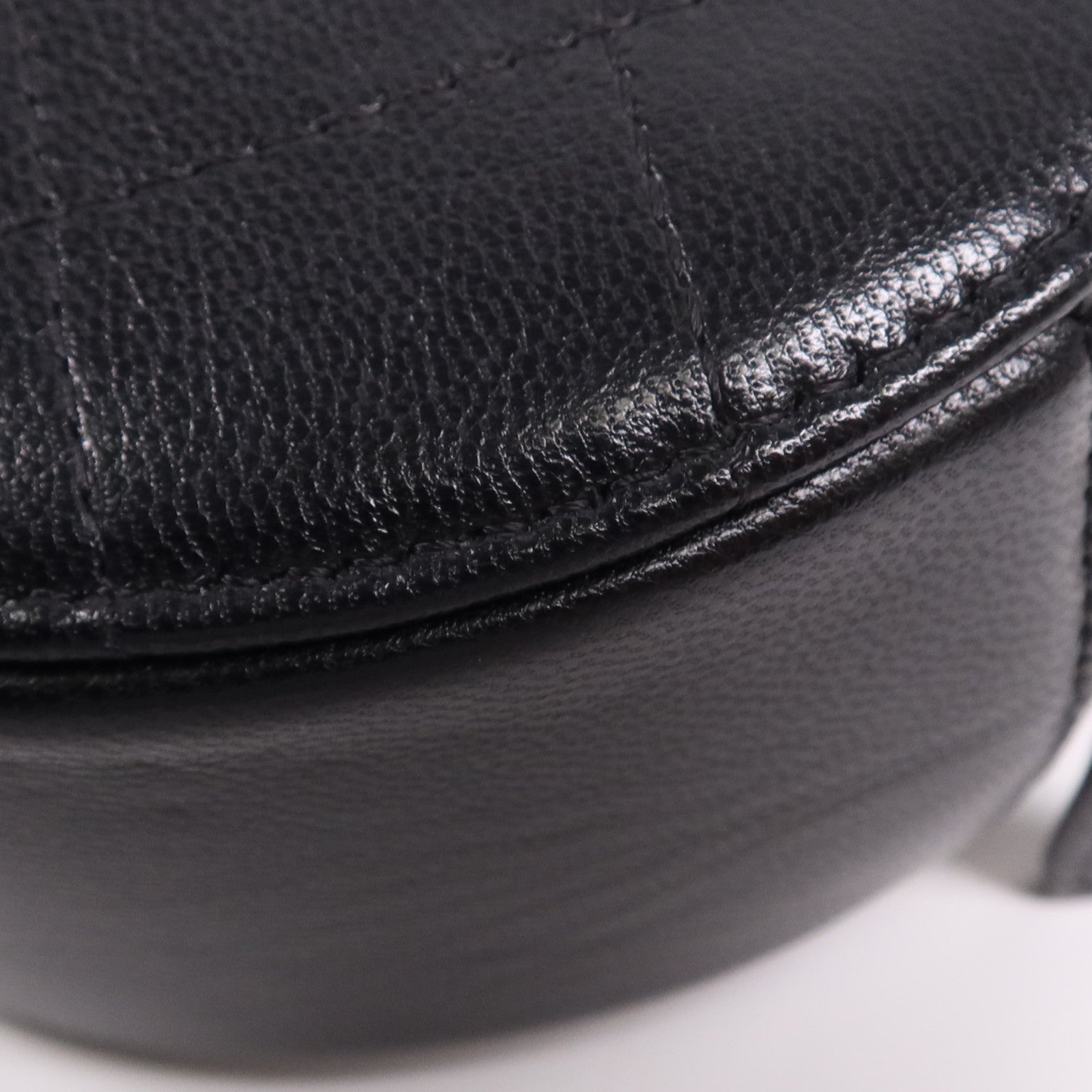 CHANEL 牛皮皮革Chain Shoulder Bag金扣鏈帶肩背袋