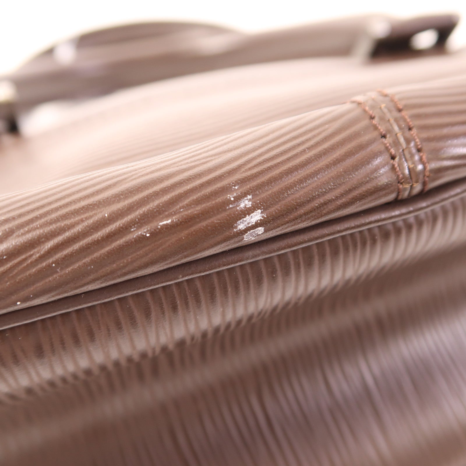 LOUIS VUITTON Epi Dhanura PM銀扣手挽肩背兩用袋