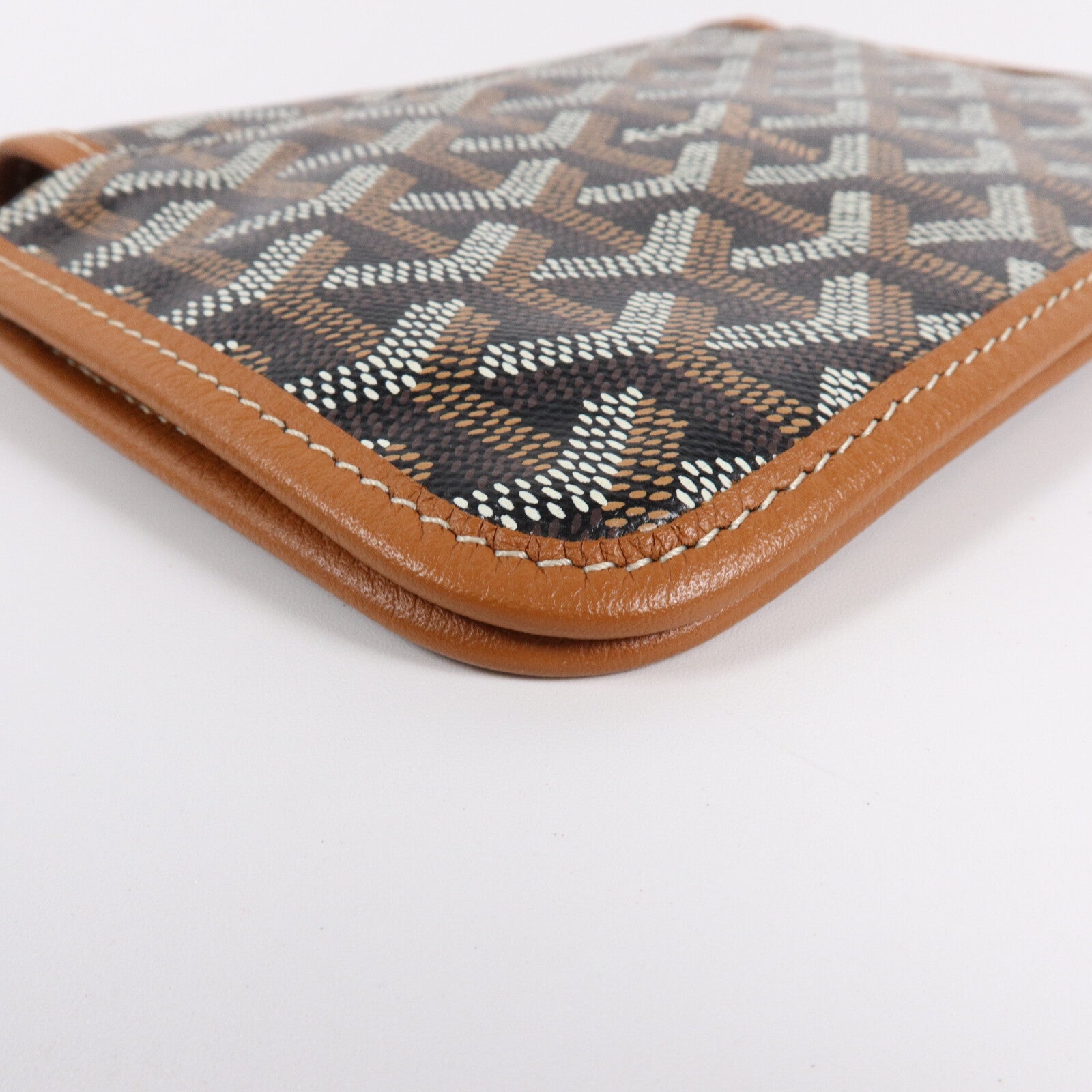 GOYARD 塗層帆布Plumet Pocket Wallet肩背袋