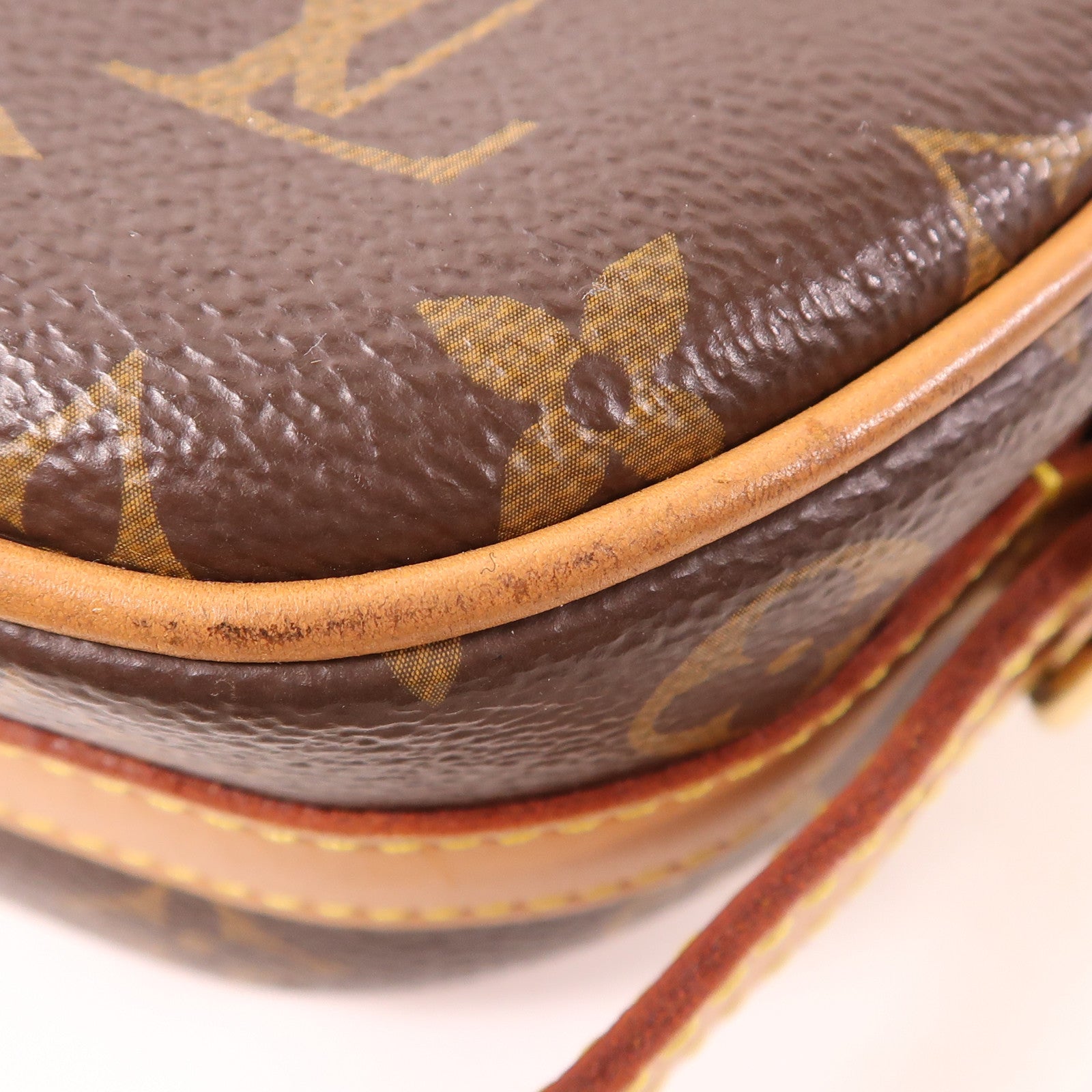 LOUIS VUITTON LV GHW Boite Chapeau Souple PM Shoulder Bag M45578 Monogram Brown